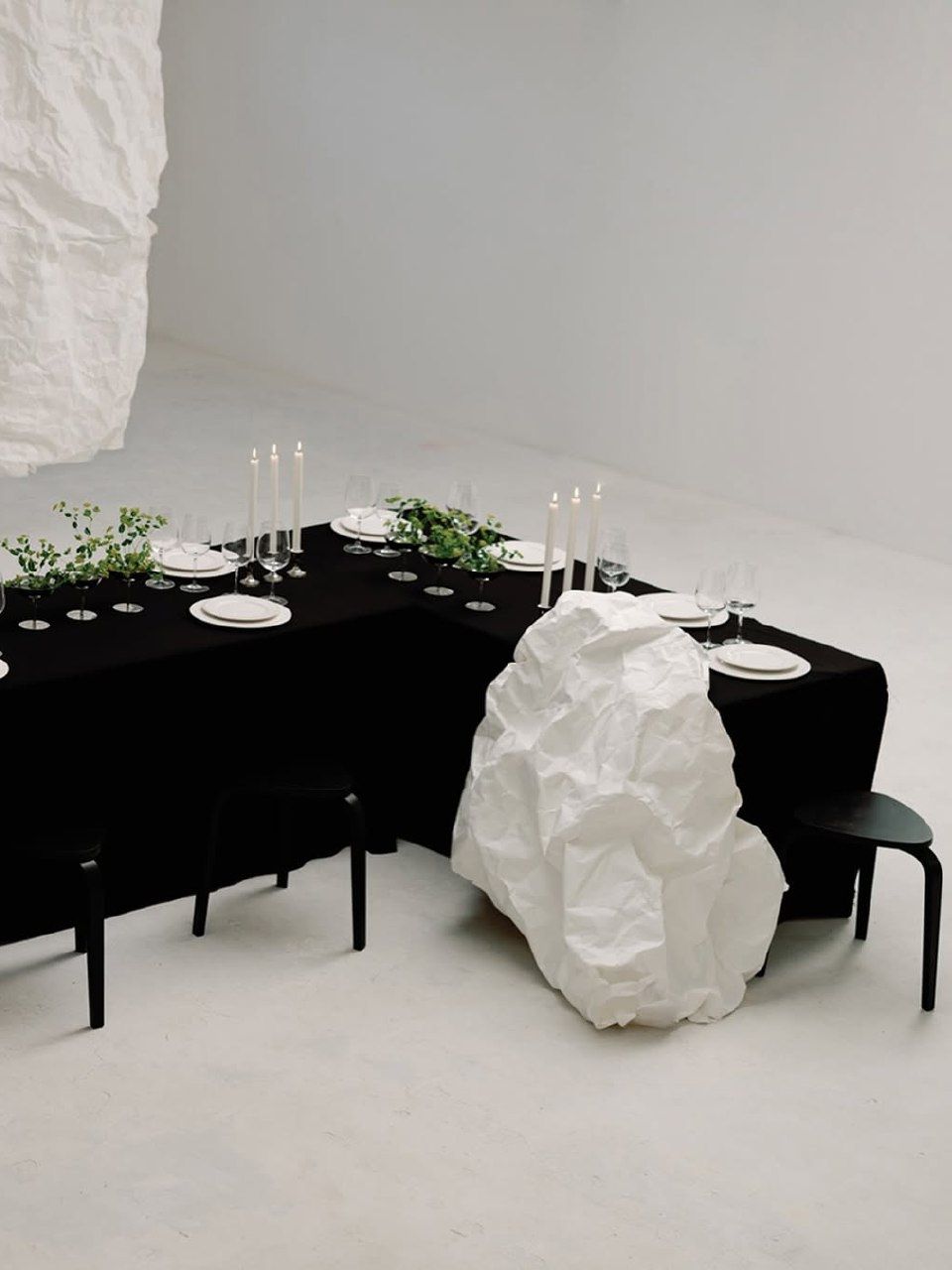 Black Wedding Decor Ideas for a Sophisticated, Bold Celebration Black Wedding Decor Ideas for a Sophisticated, Bold Celebration photo