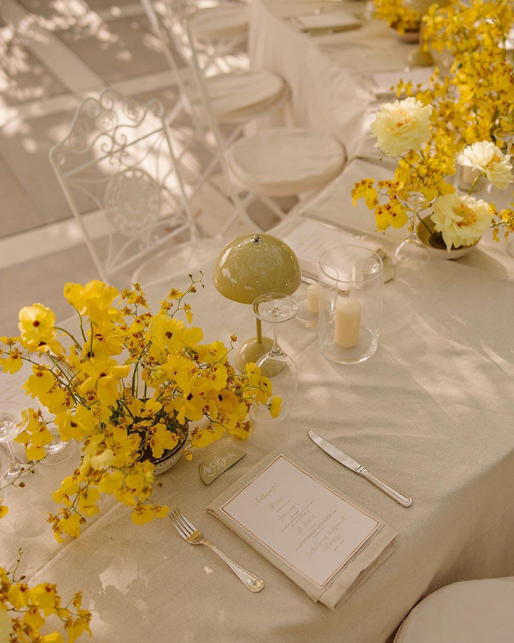 Summer Bliss: Yellow Wedding Decor Summer Bliss: Yellow Wedding Decor photo
