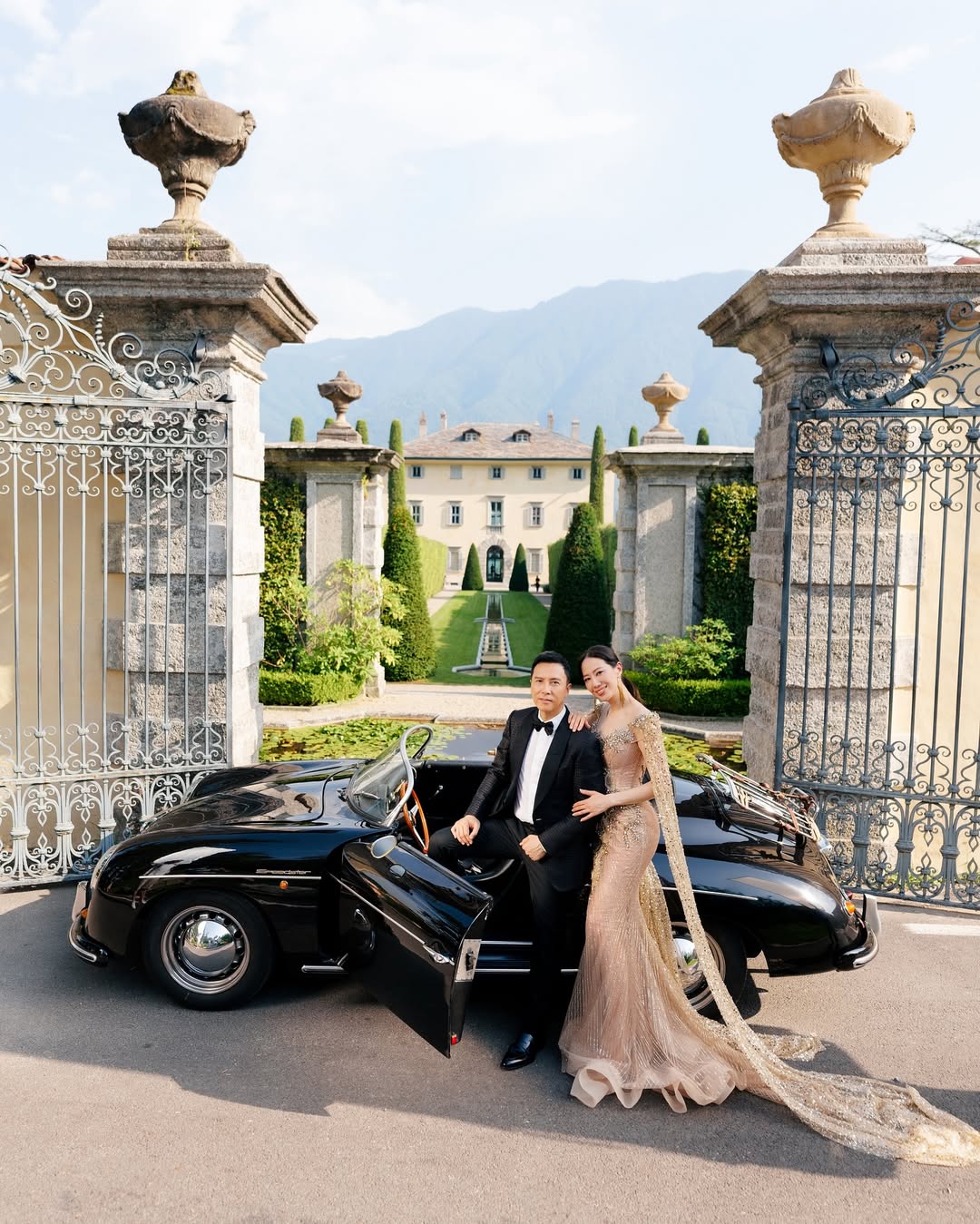 Classic Grace with Star-Studded Allure