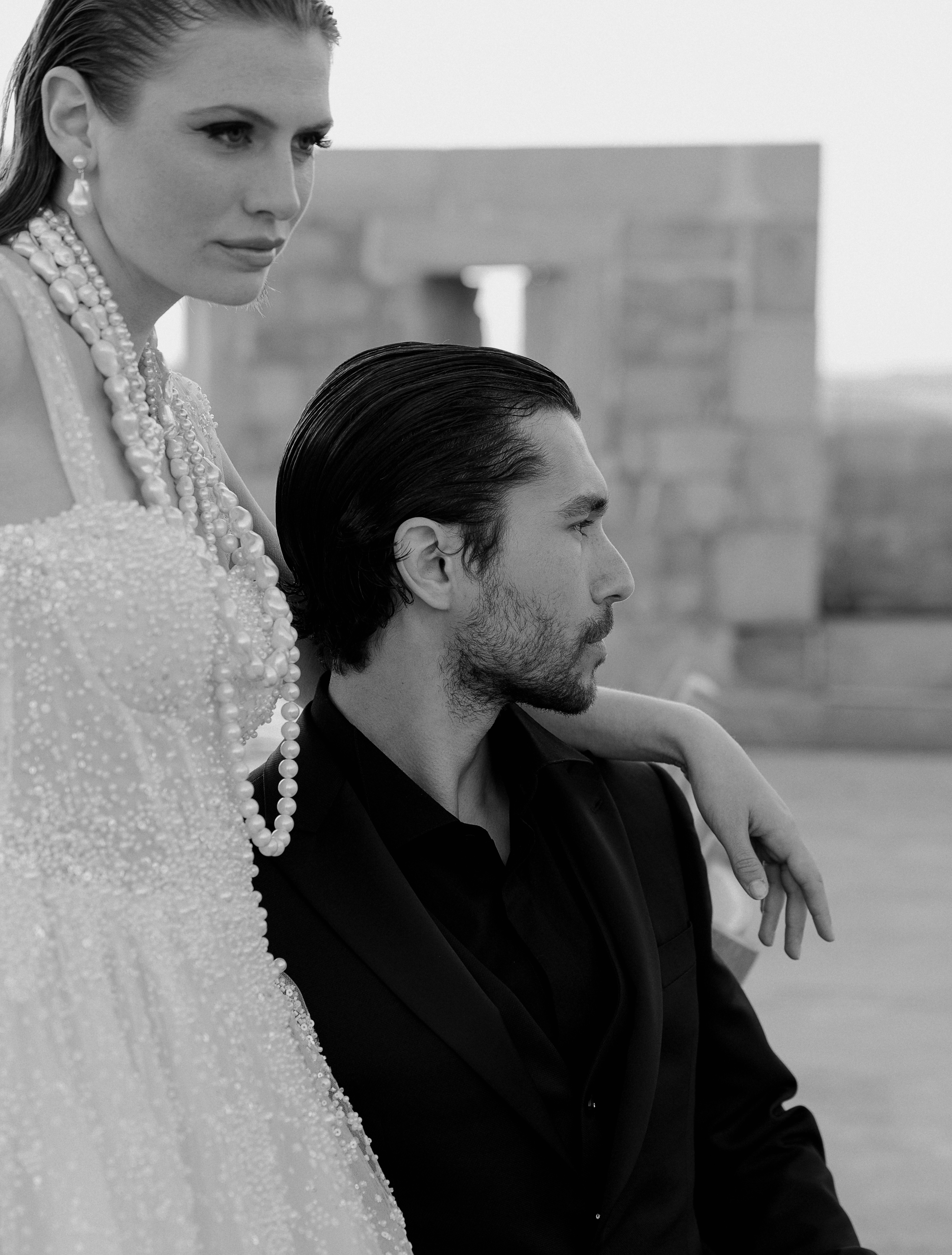 Anthurium & Sea: A Timeless Mediterranean Love Story photo