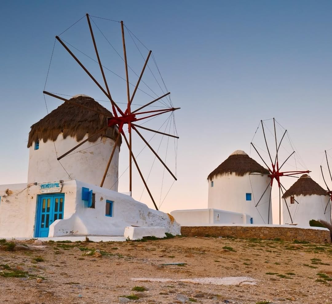 Mykonos’ Iconic Windmills