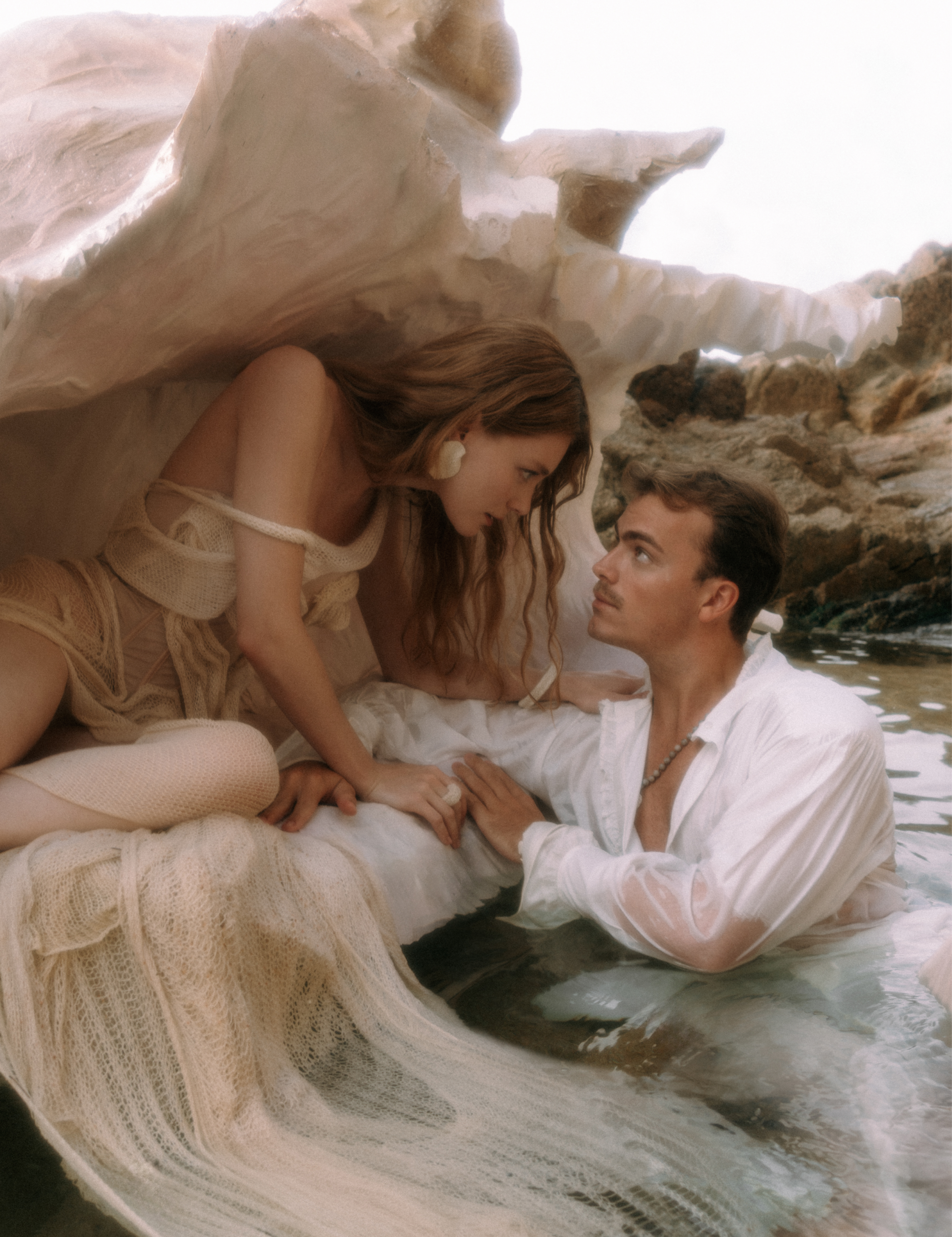 The Seashell That Defied AI: A Wedding Editorial Built by Hand photo