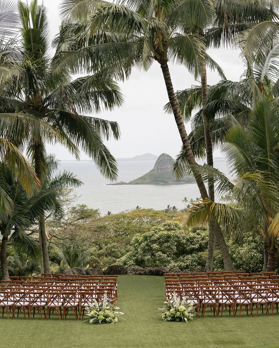 Palm-Framed Ceremonies with Island Views