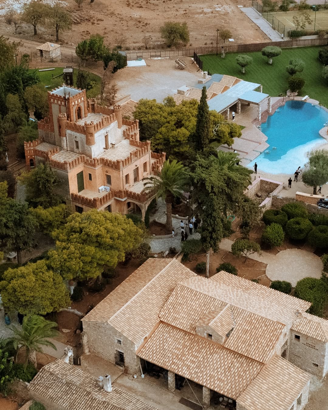 A Castle, the Sea, and Centuries of Love Stories: A Wedding at Pyrgos Melissourgou photo