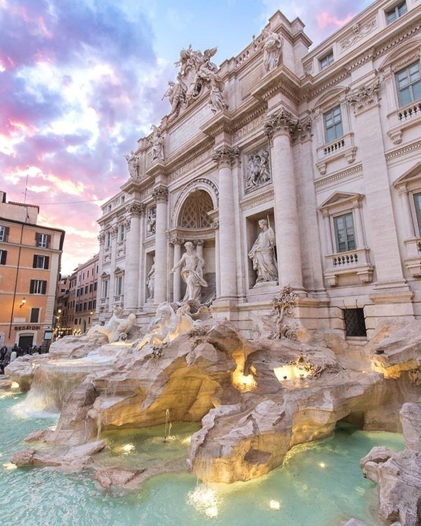 Baroque Fountains & Sculptural Piazzas
