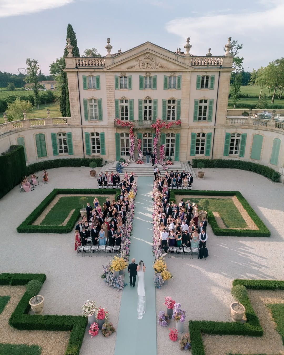 The Soft Aesthetic of a Provençal Wedding photo