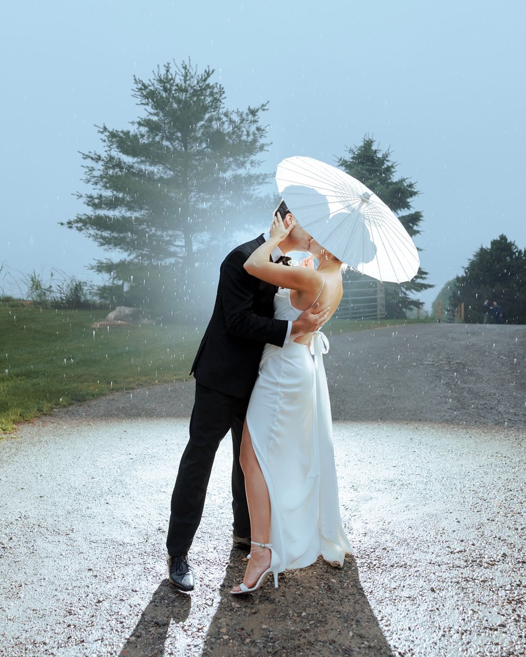 How to Deal with Rain on Your Wedding Day How to Deal with Rain on Your Wedding Day photo