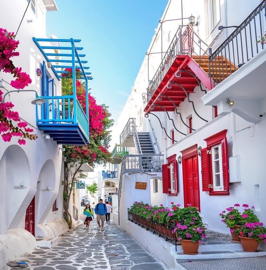 Vibrant Colored Doors