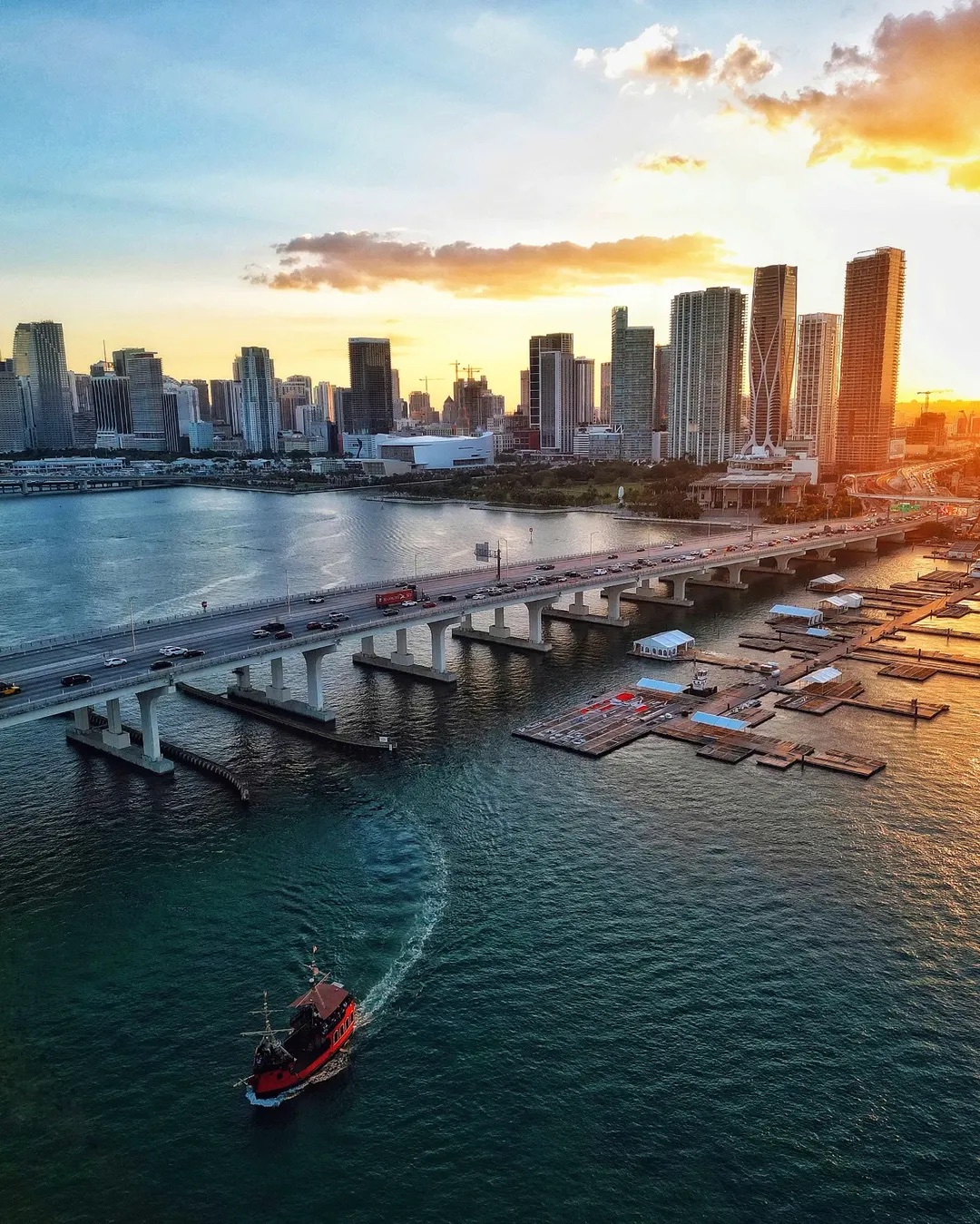Miami South Beach Sunset