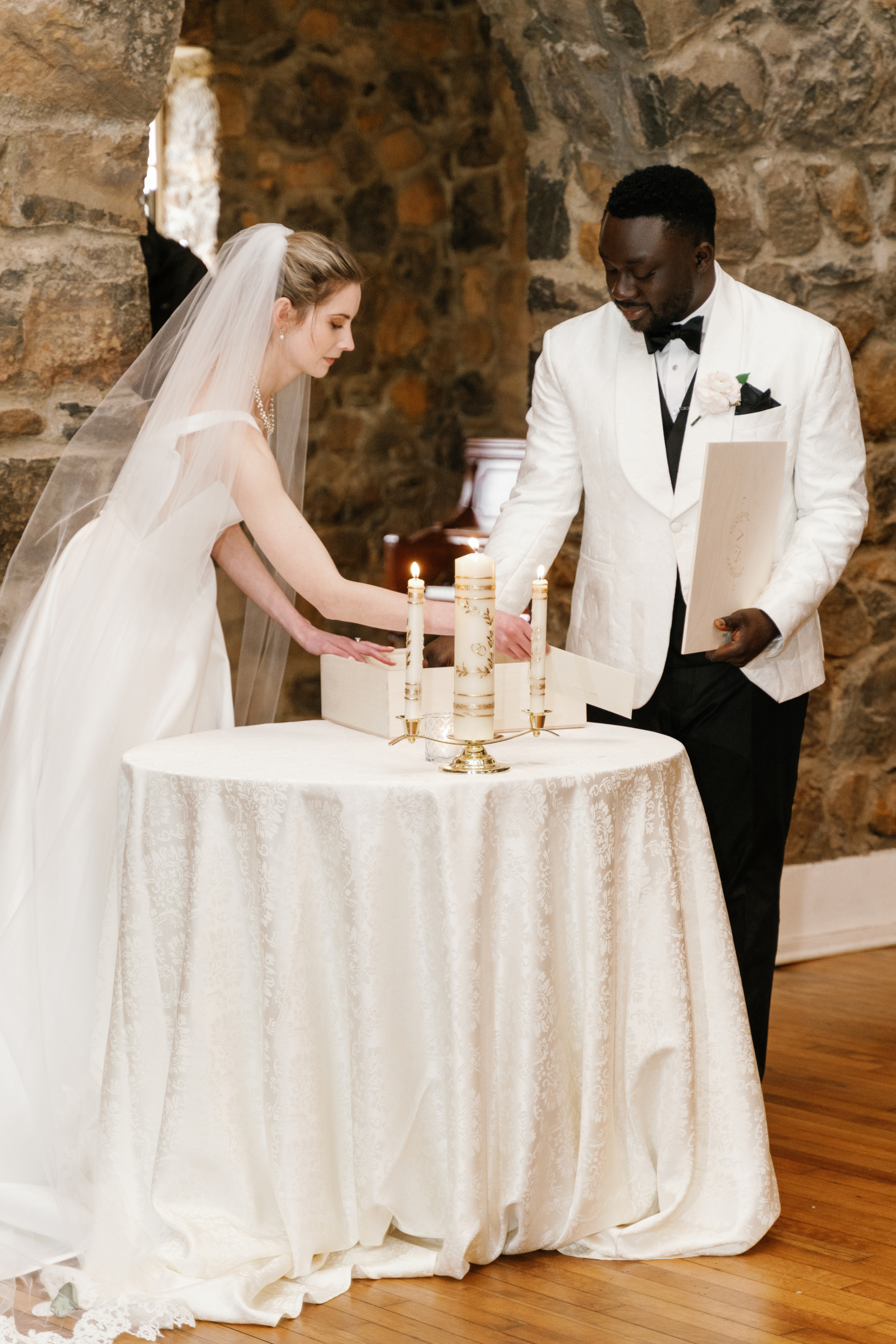 Fusion of Cultures: Samantha &amp; George's Elegant Wedding at Poplar Springs Manor photo