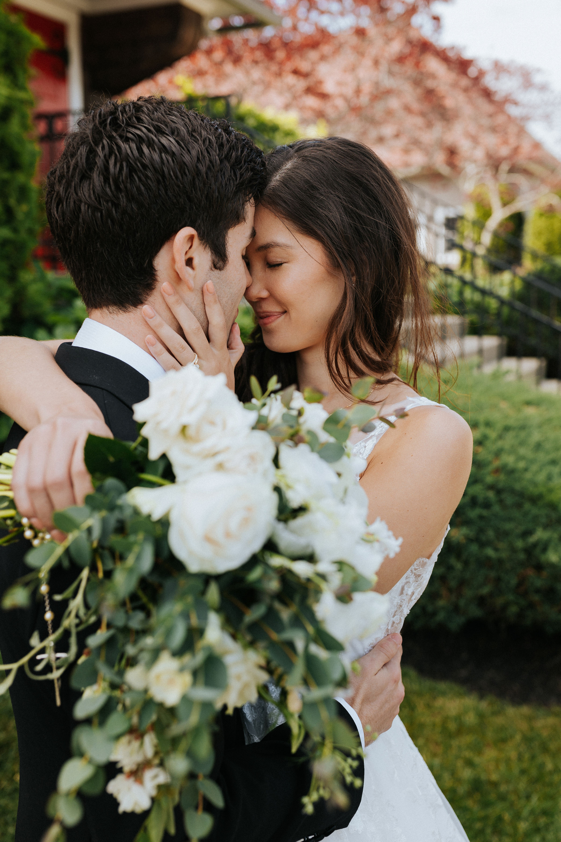 A Harmonious Blend of Love and Beauty: Kati and Isaiah's Wedding Day at the Towers photo