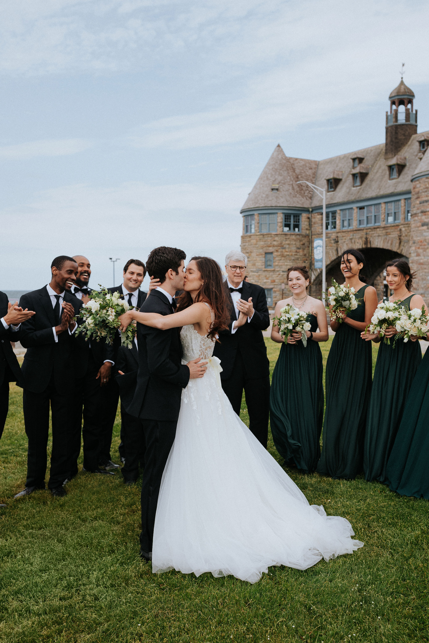 A Harmonious Blend of Love and Beauty: Kati and Isaiah's Wedding Day at the Towers photo