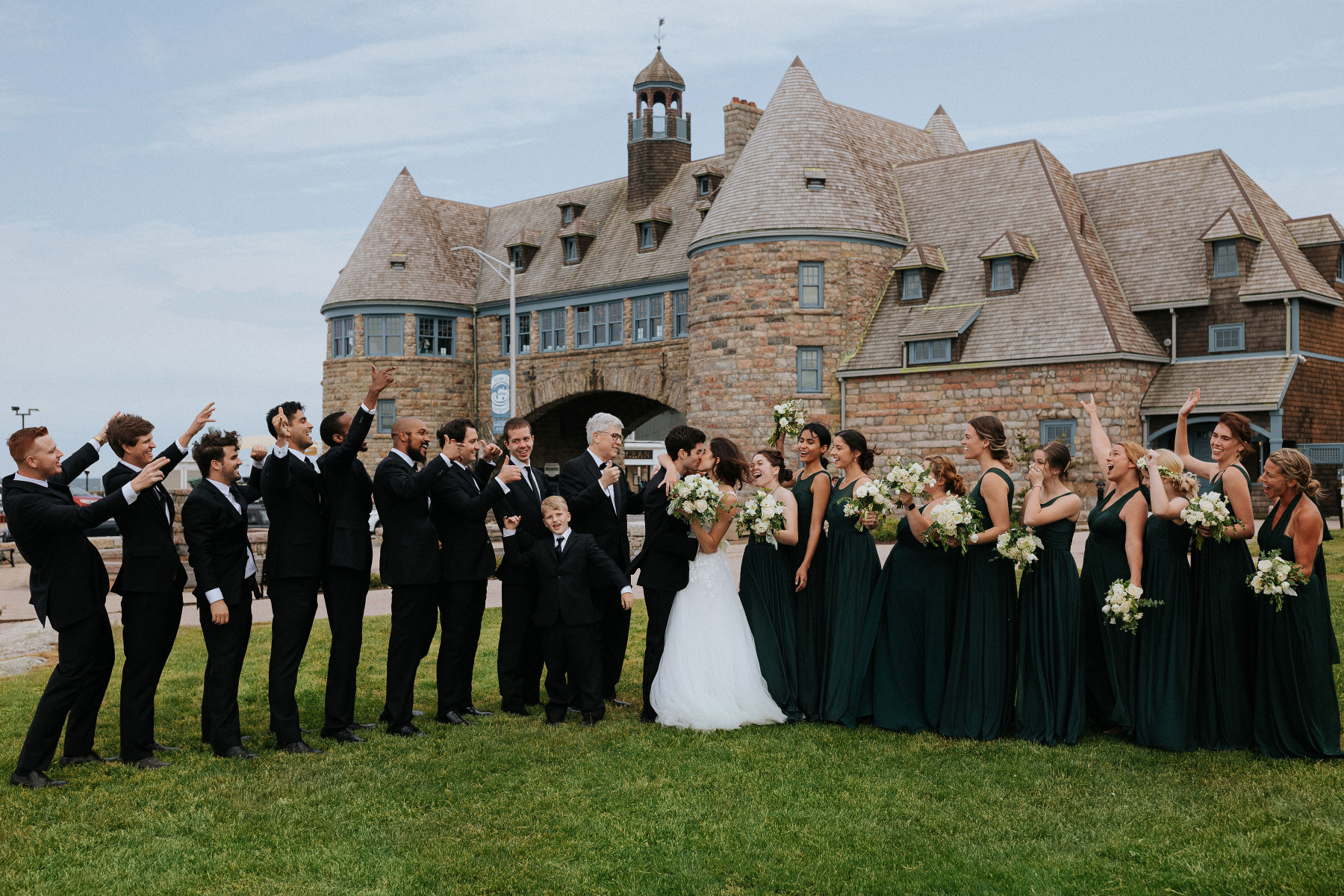 A Harmonious Blend of Love and Beauty: Kati and Isaiah's Wedding Day at the Towers photo