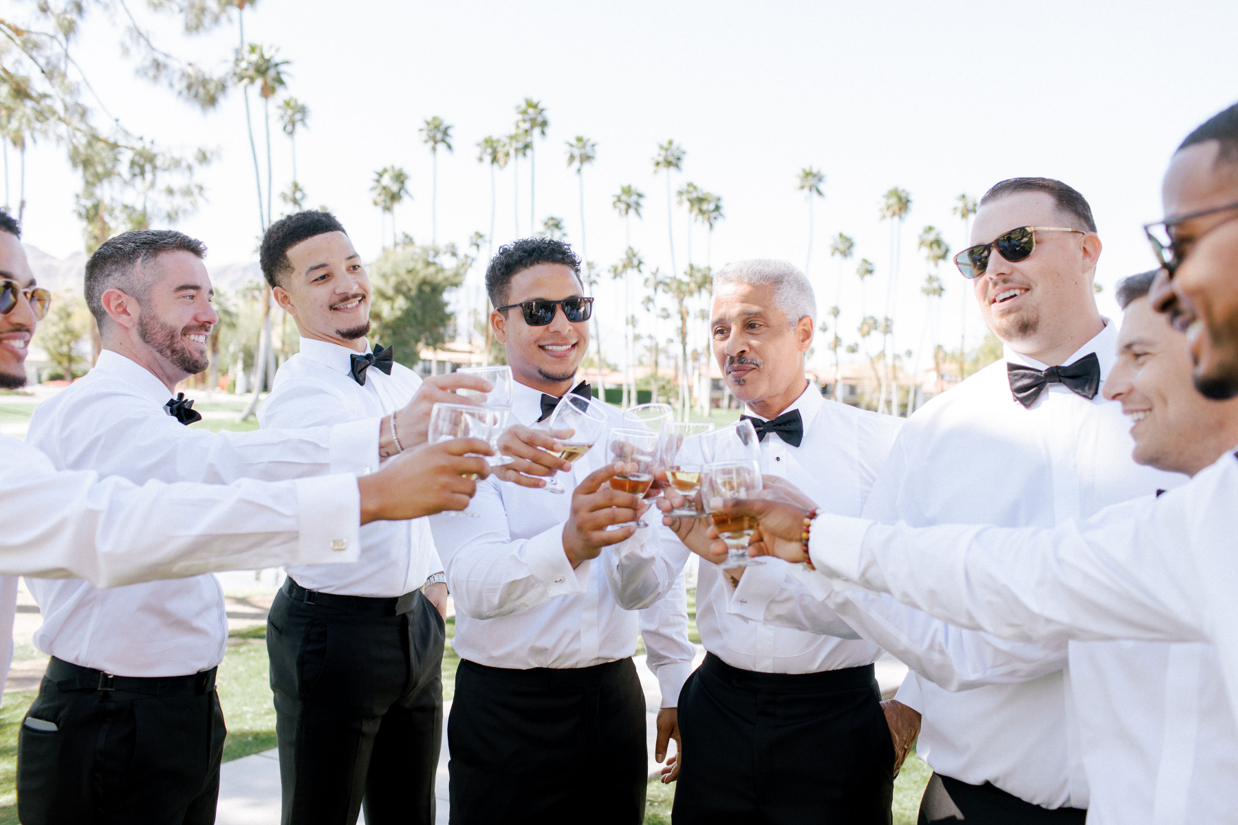 Tying the Knot in Paradise: Beth and Trenton's Dreamy Palm Springs Wedding photo
