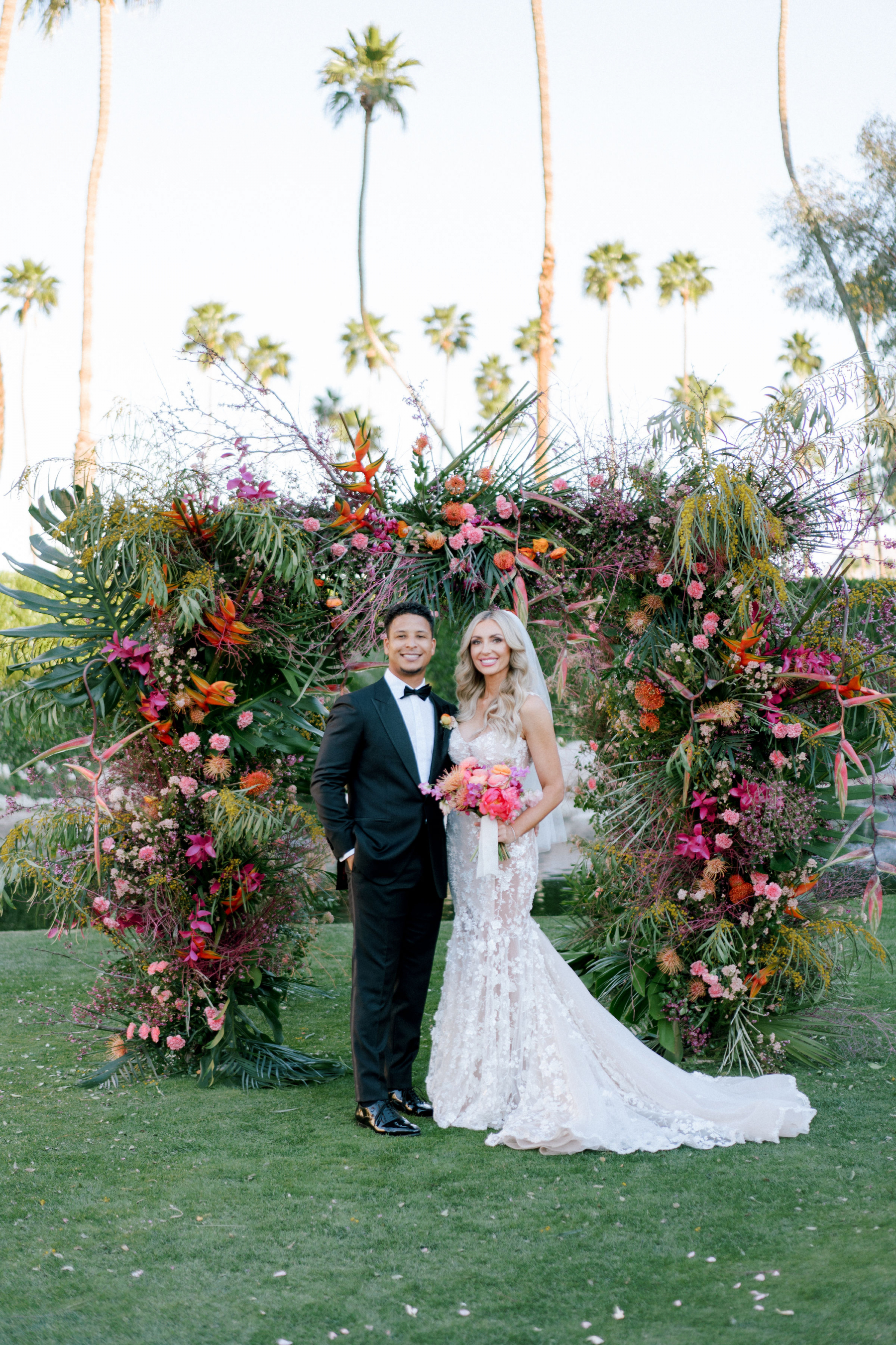 Tying the Knot in Paradise: Beth and Trenton's Dreamy Palm Springs Wedding photo