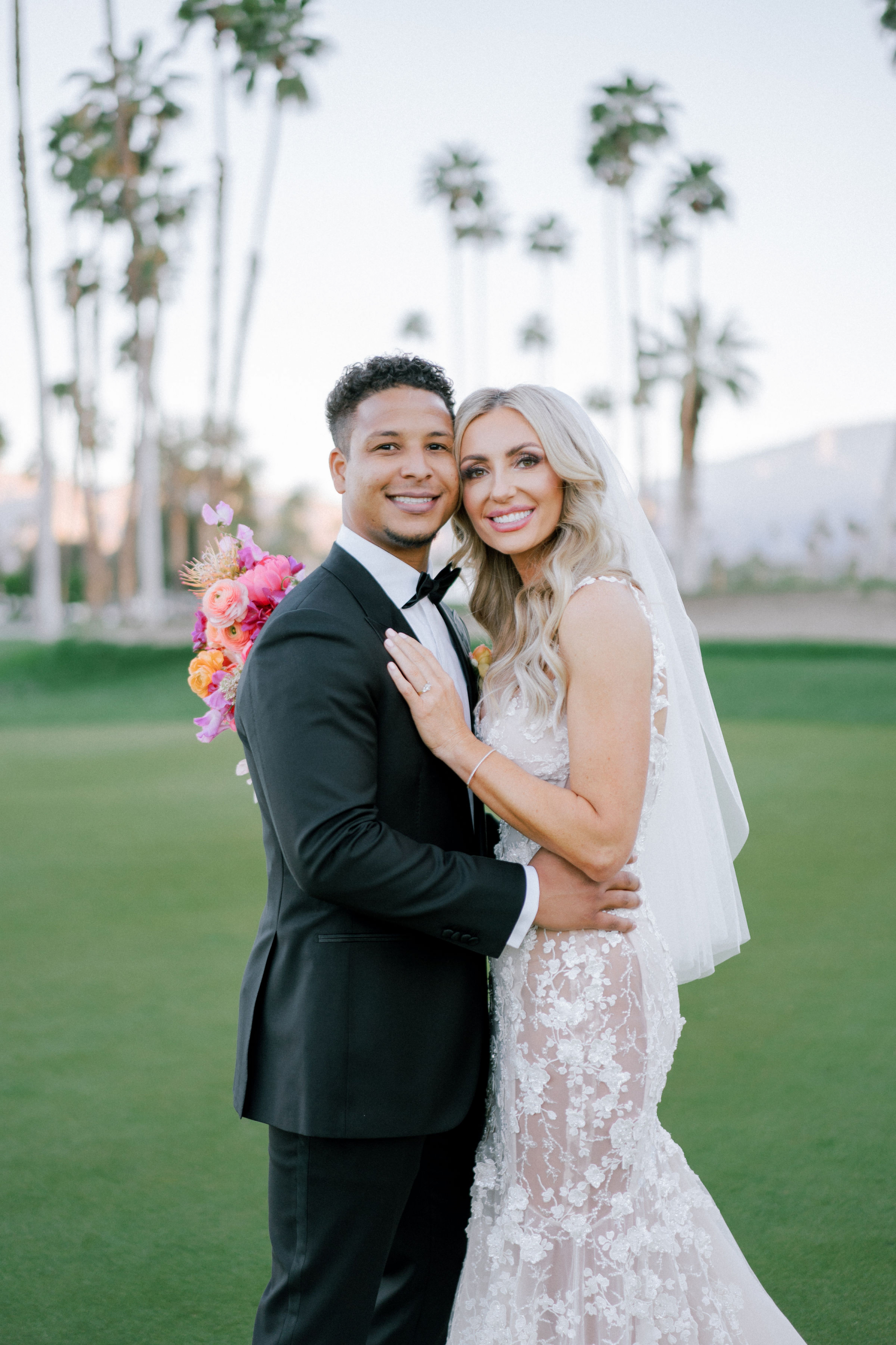 Tying the Knot in Paradise: Beth and Trenton's Dreamy Palm Springs Wedding photo