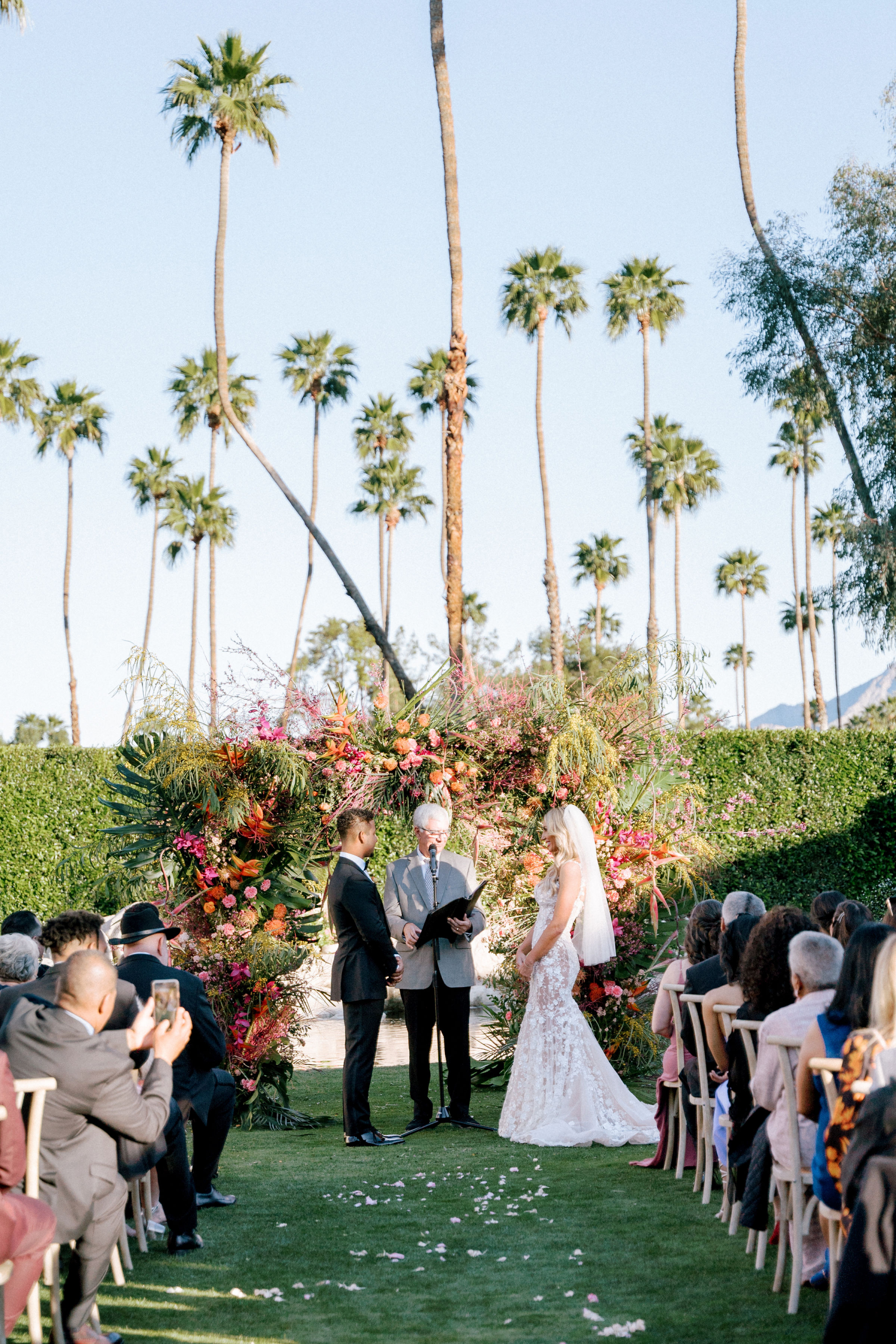 Tying the Knot in Paradise: Beth and Trenton's Dreamy Palm Springs Wedding photo