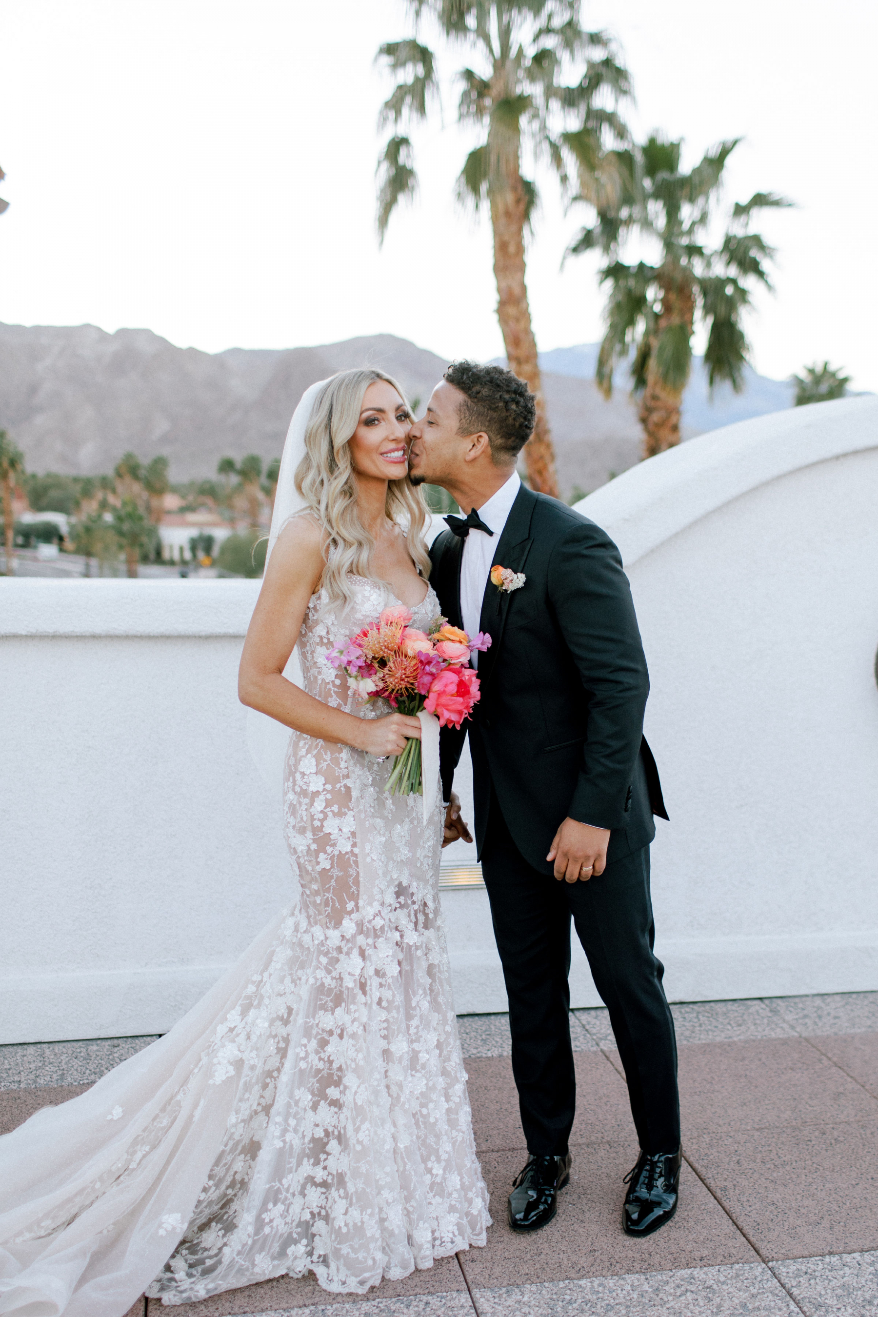 Tying the Knot in Paradise: Beth and Trenton's Dreamy Palm Springs Wedding photo