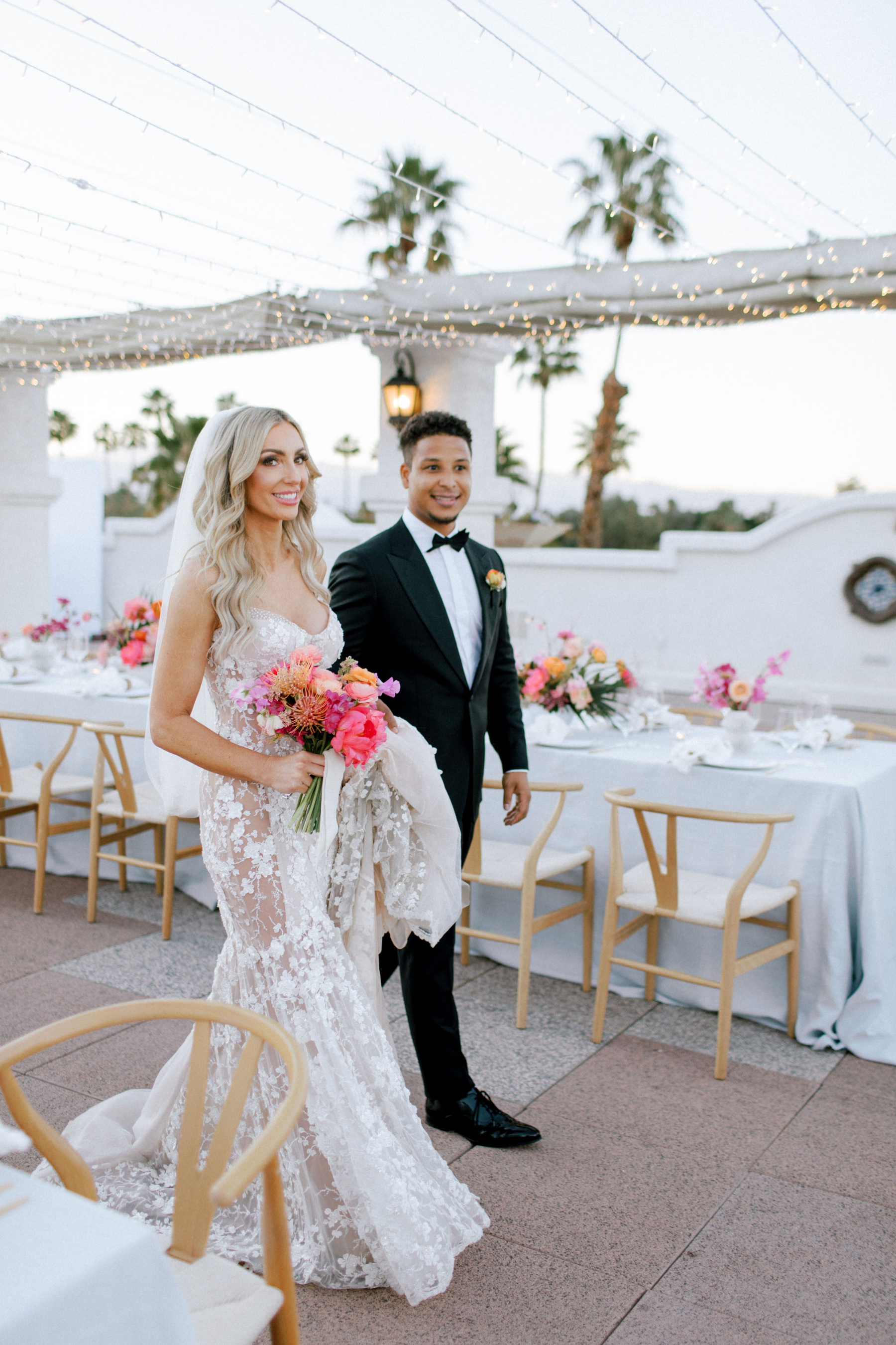 Tying the Knot in Paradise: Beth and Trenton's Dreamy Palm Springs Wedding photo