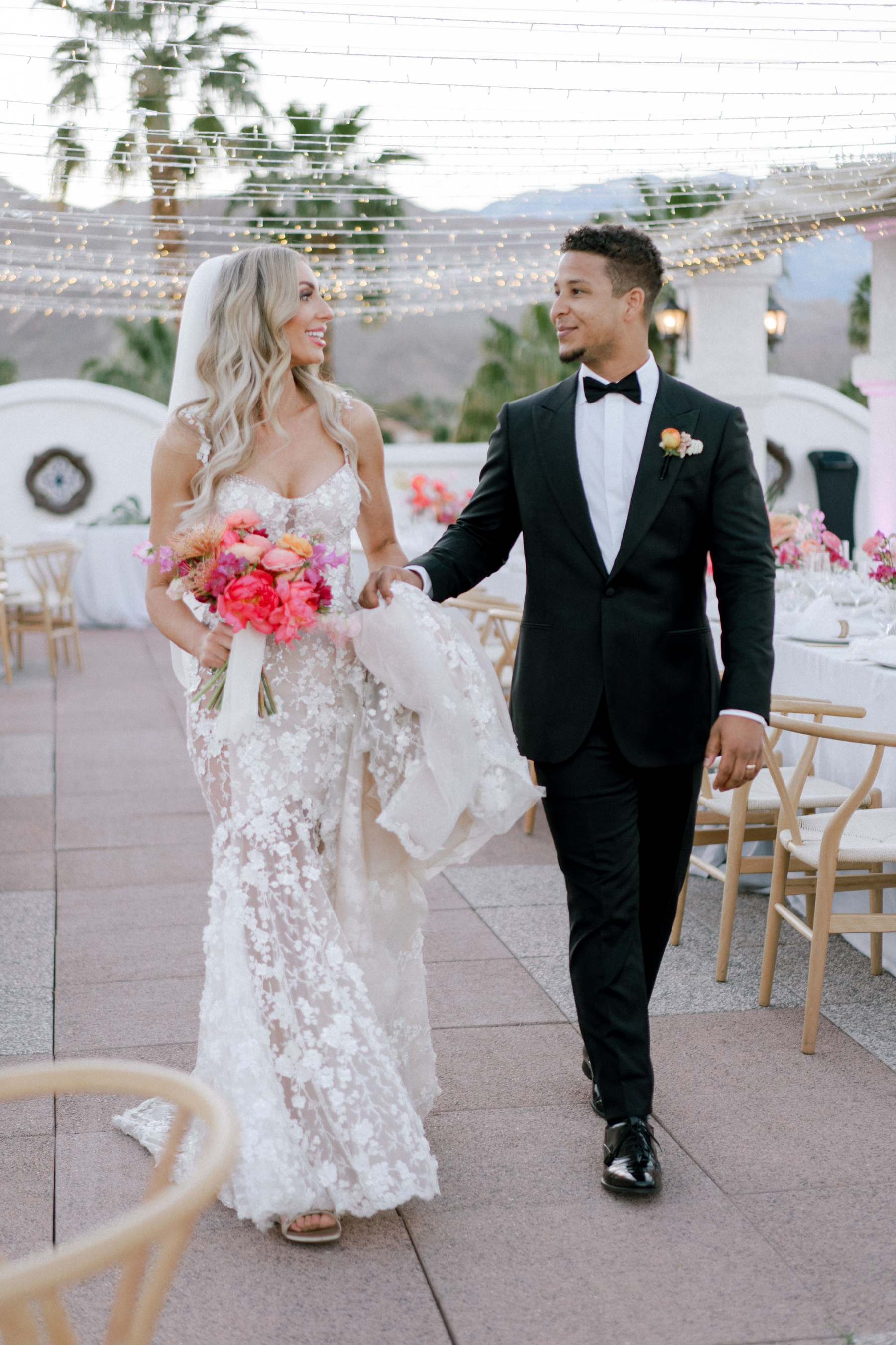 Tying the Knot in Paradise: Beth and Trenton's Dreamy Palm Springs Wedding photo