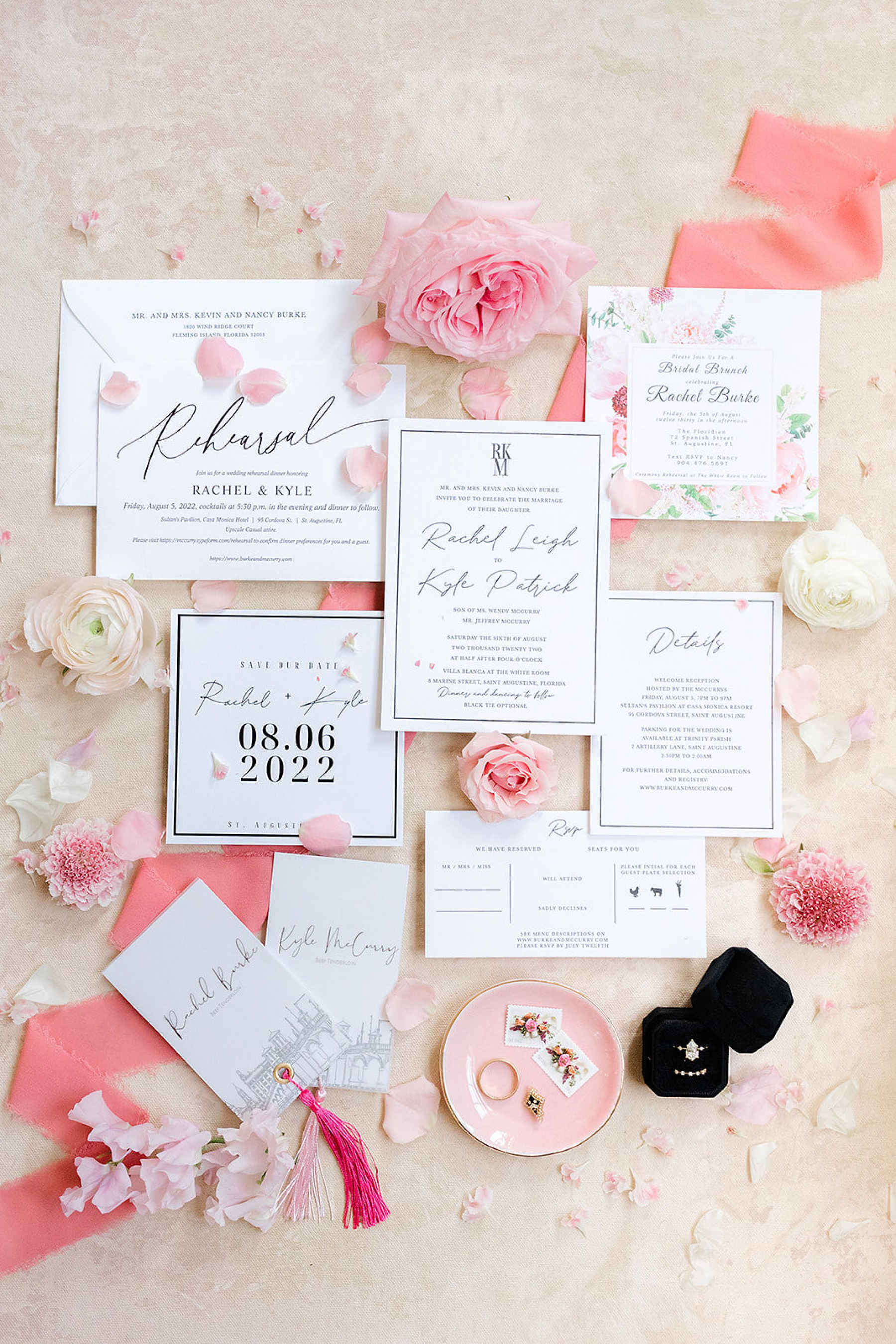 Rachel &amp; Kyle's Wedding: A Symphony of Classic Elegance and Whimsical Romance photo