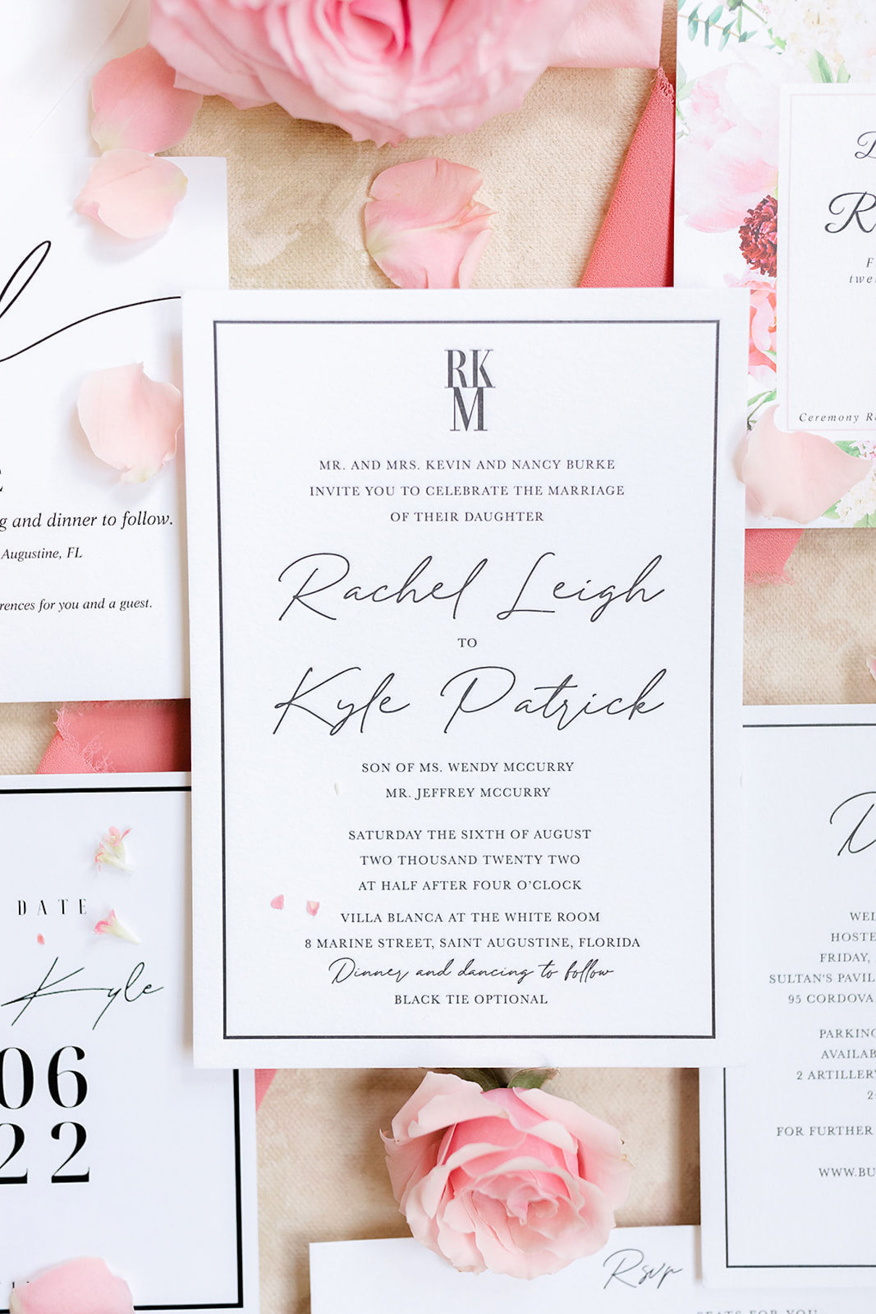 Rachel &amp; Kyle's Wedding: A Symphony of Classic Elegance and Whimsical Romance photo