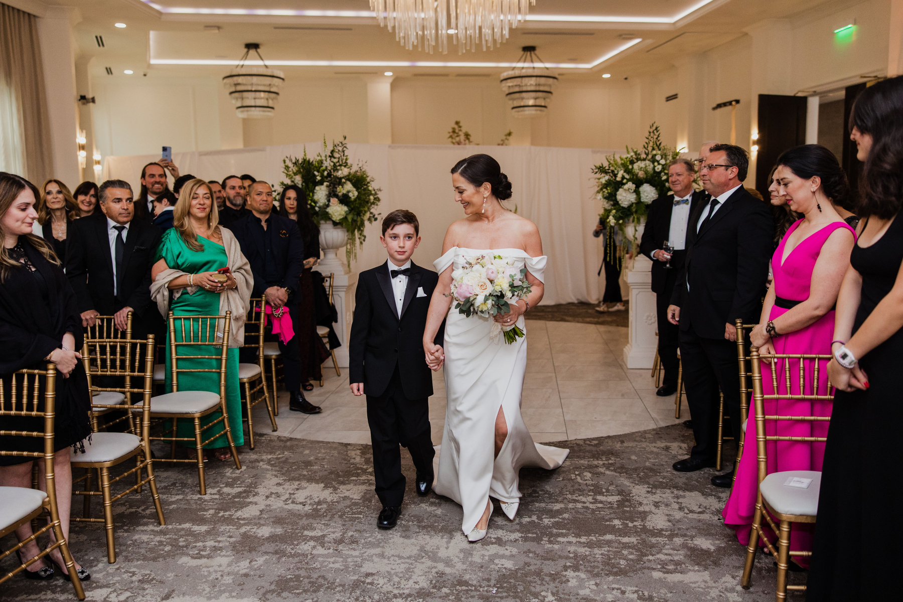 Rebecca &amp; Natale: A Timeless Love at Chateau Grande - A Tale of Family Bonds and New York Charm photo
