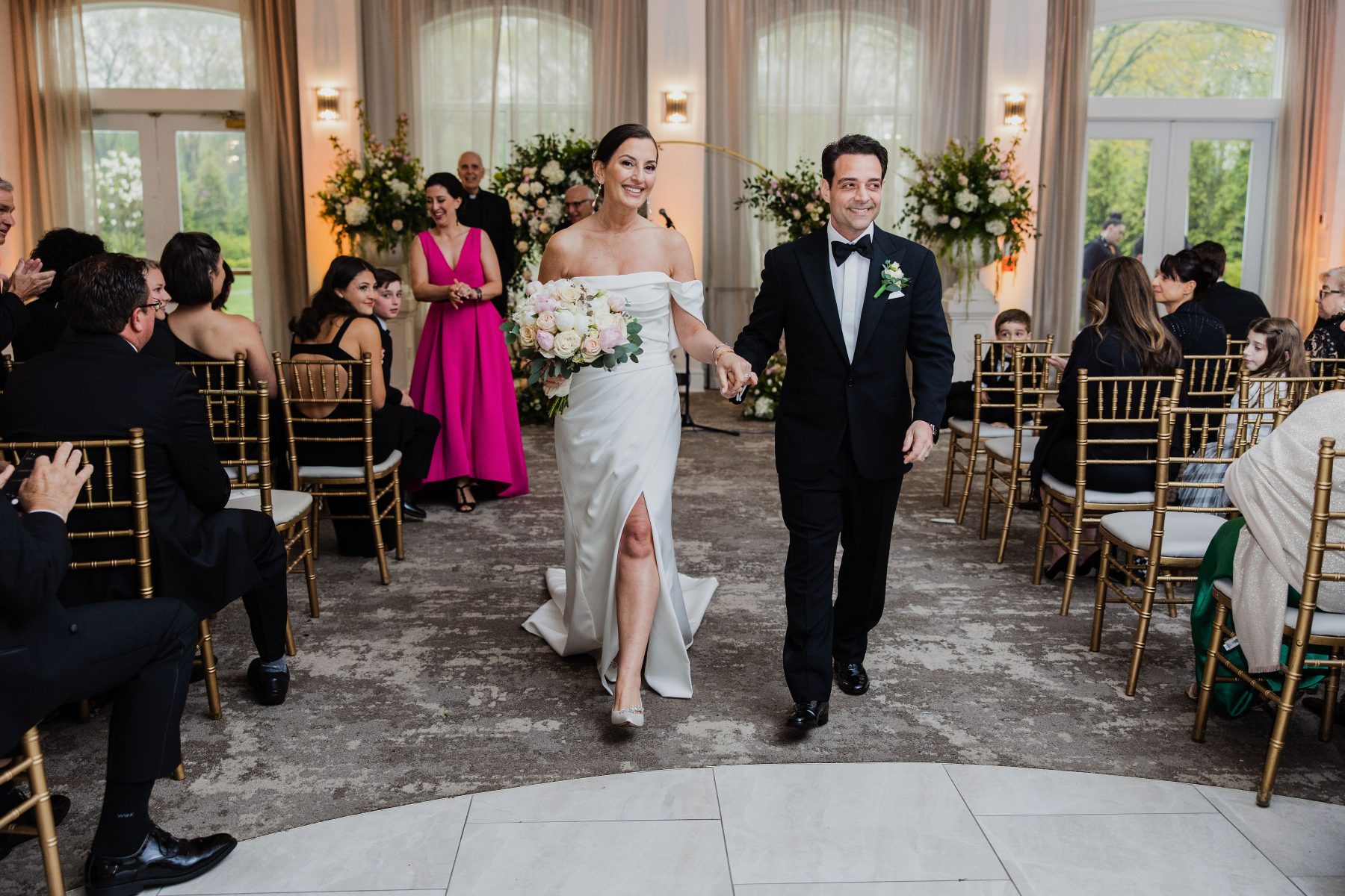 Rebecca &amp; Natale: A Timeless Love at Chateau Grande - A Tale of Family Bonds and New York Charm photo
