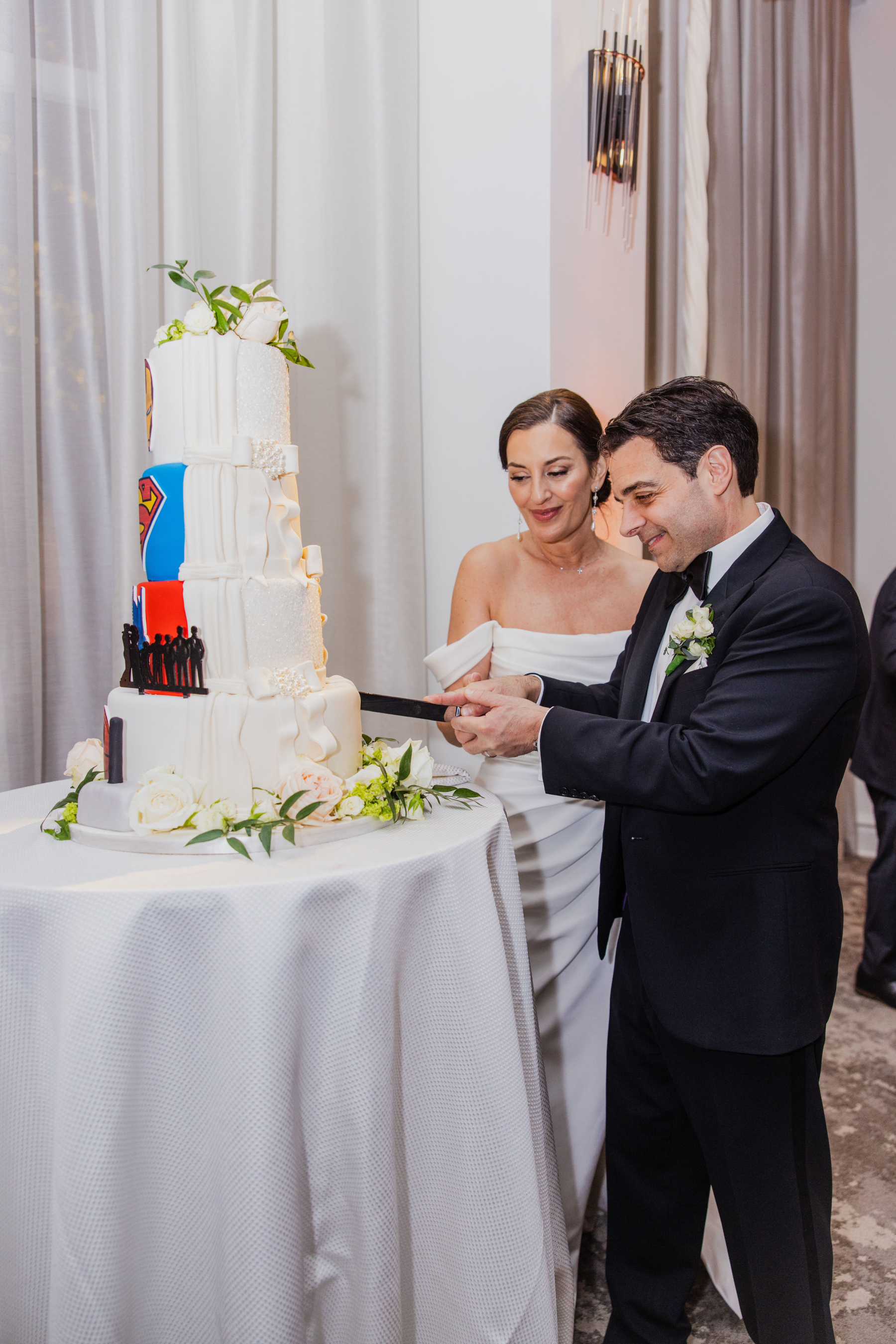 Rebecca &amp; Natale: A Timeless Love at Chateau Grande - A Tale of Family Bonds and New York Charm photo