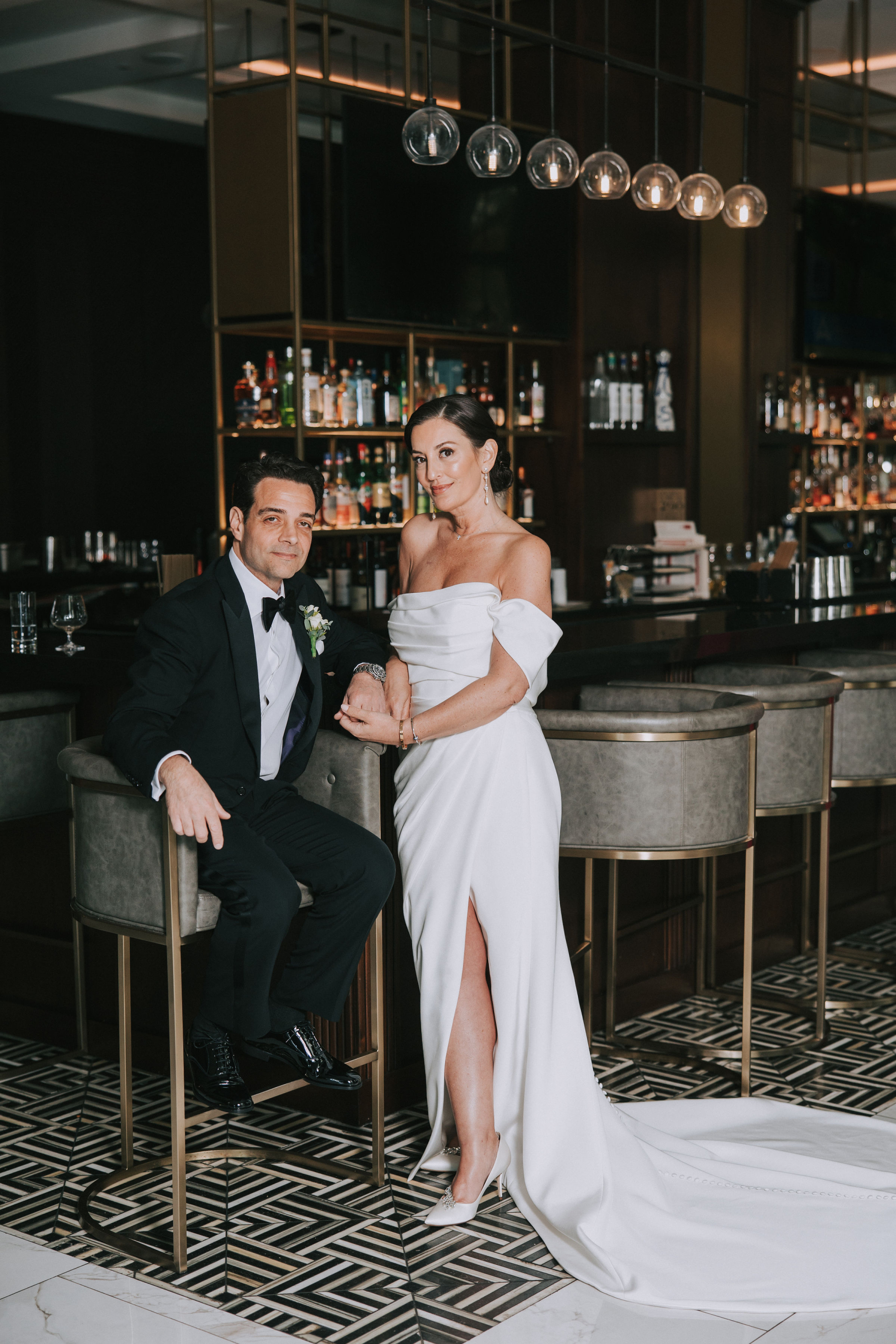 Rebecca &amp; Natale: A Timeless Love at Chateau Grande - A Tale of Family Bonds and New York Charm photo