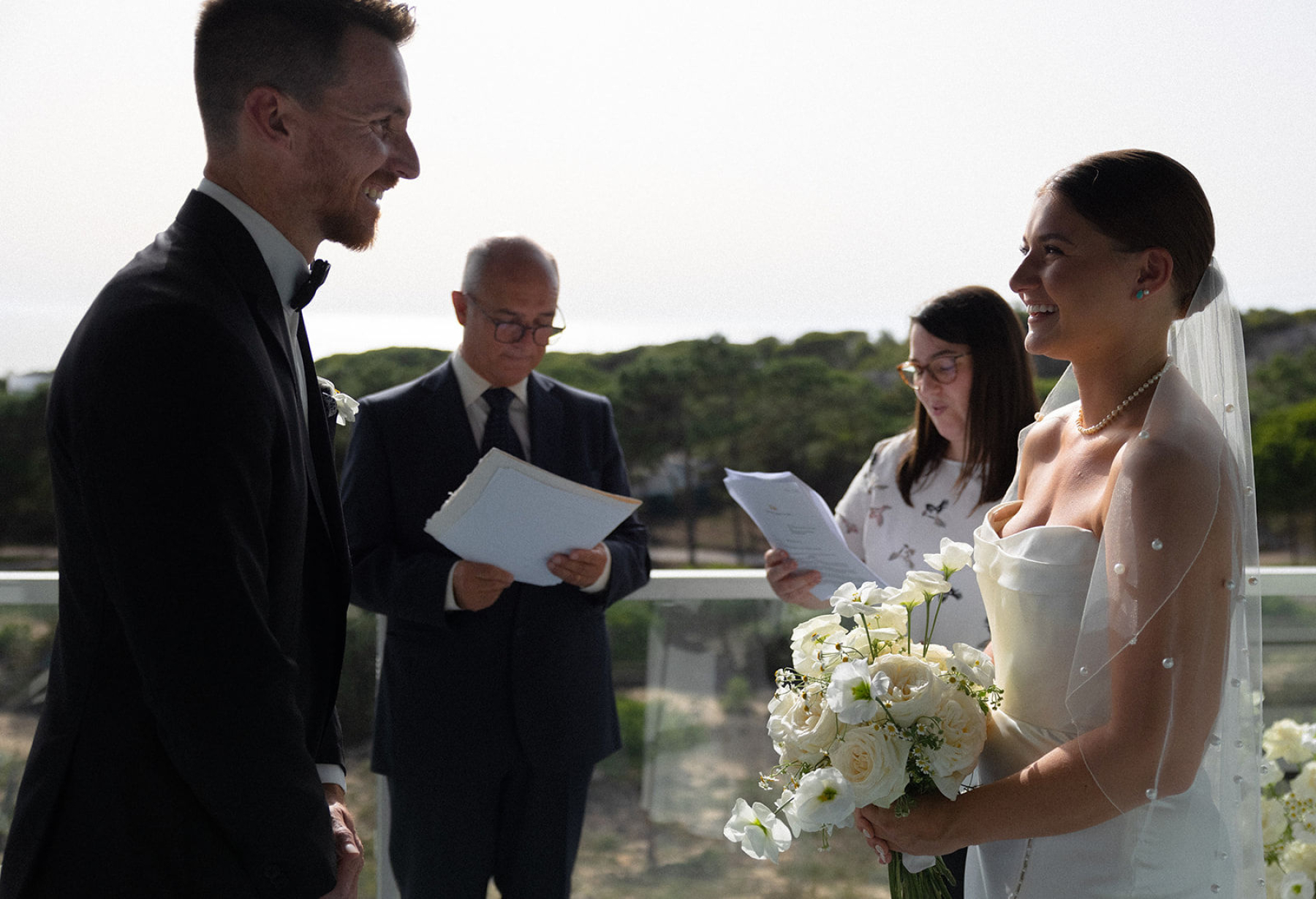 Eloping in Elegance: Ben and Hayley's Personal and Intimate Wedding in Cascais, Portugal photo
