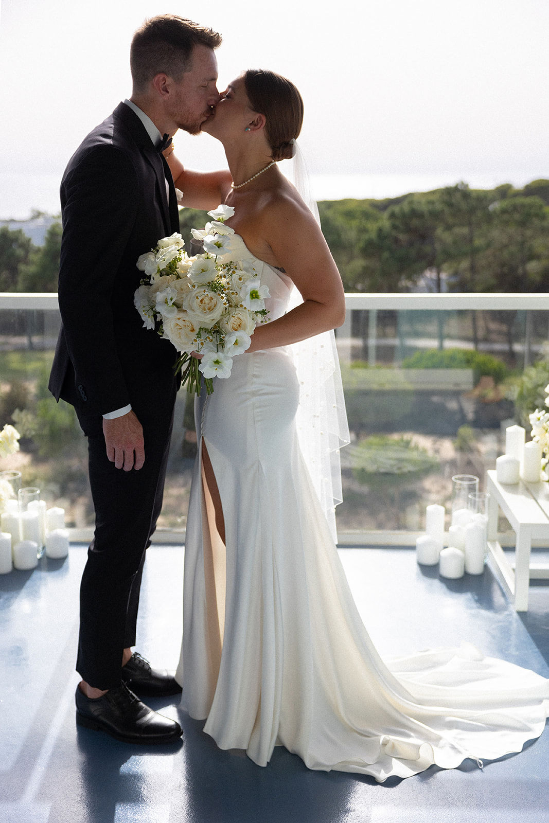 Eloping in Elegance: Ben and Hayley's Personal and Intimate Wedding in Cascais, Portugal photo