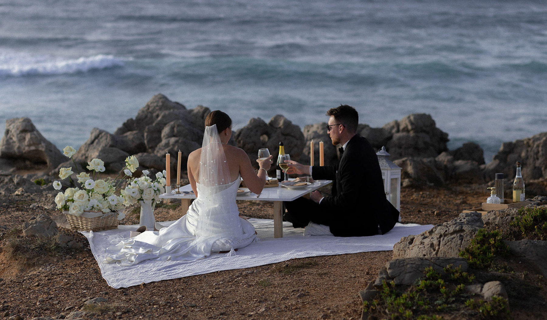 Eloping in Elegance: Ben and Hayley's Personal and Intimate Wedding in Cascais, Portugal photo