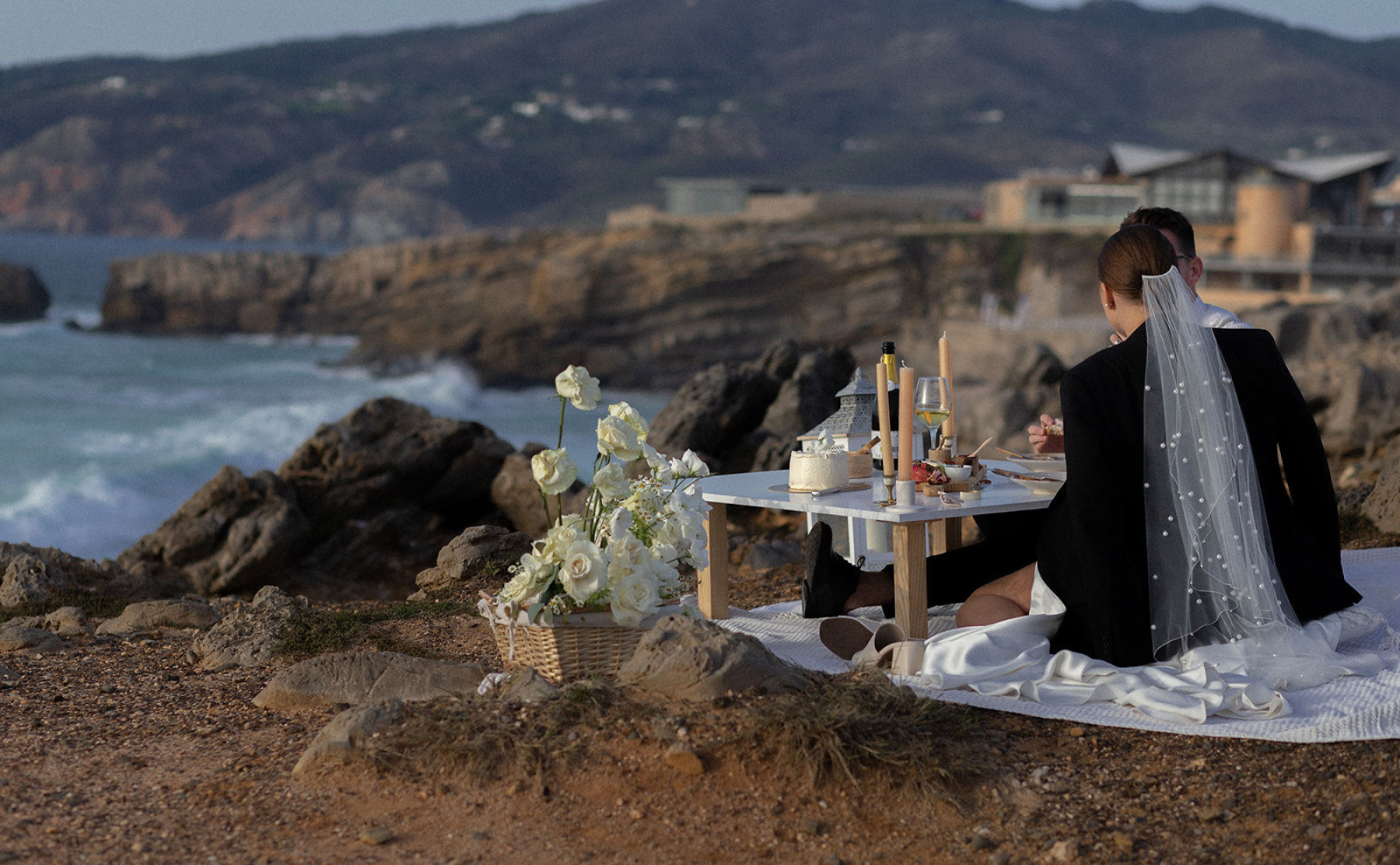 Eloping in Elegance: Ben and Hayley's Personal and Intimate Wedding in Cascais, Portugal photo
