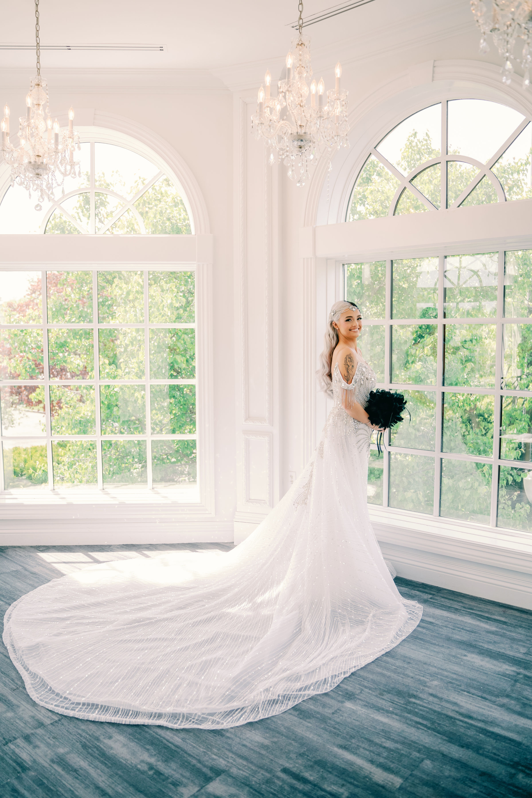 Roaring Romance: Lisamarie &amp; James' Gatsby-Inspired Wedding at Addison Park  photo