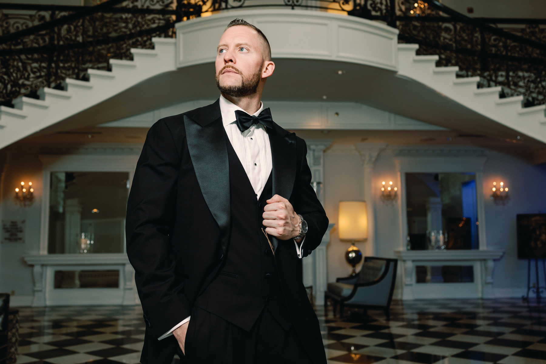 Roaring Romance: Lisamarie &amp; James' Gatsby-Inspired Wedding at Addison Park  photo