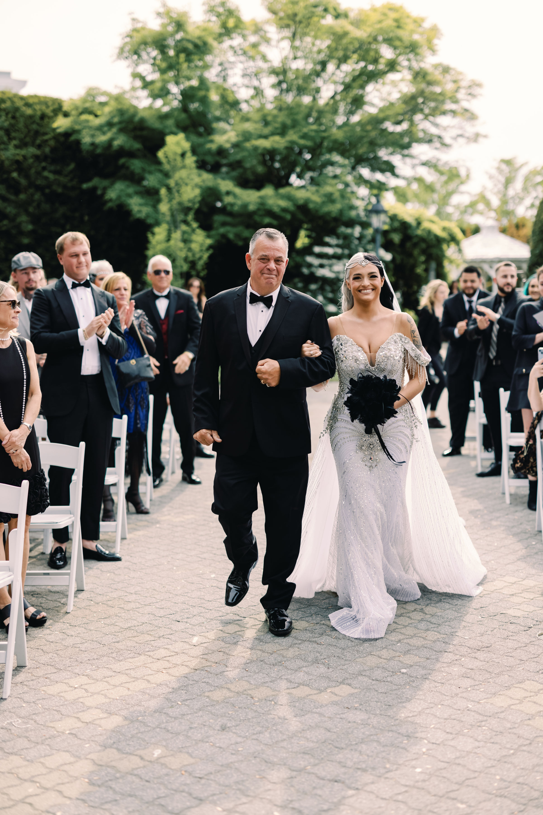 Roaring Romance: Lisamarie &amp; James' Gatsby-Inspired Wedding at Addison Park  photo