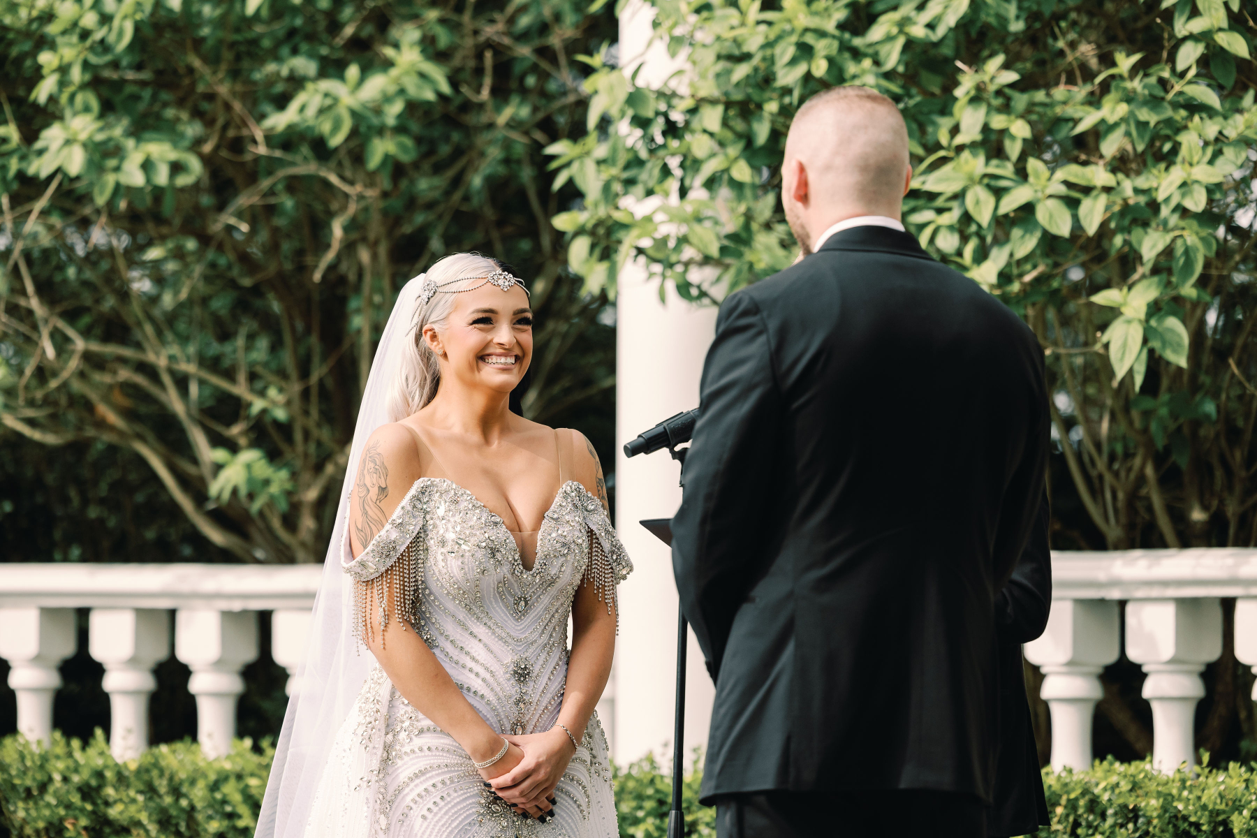 Roaring Romance: Lisamarie &amp; James' Gatsby-Inspired Wedding at Addison Park  photo