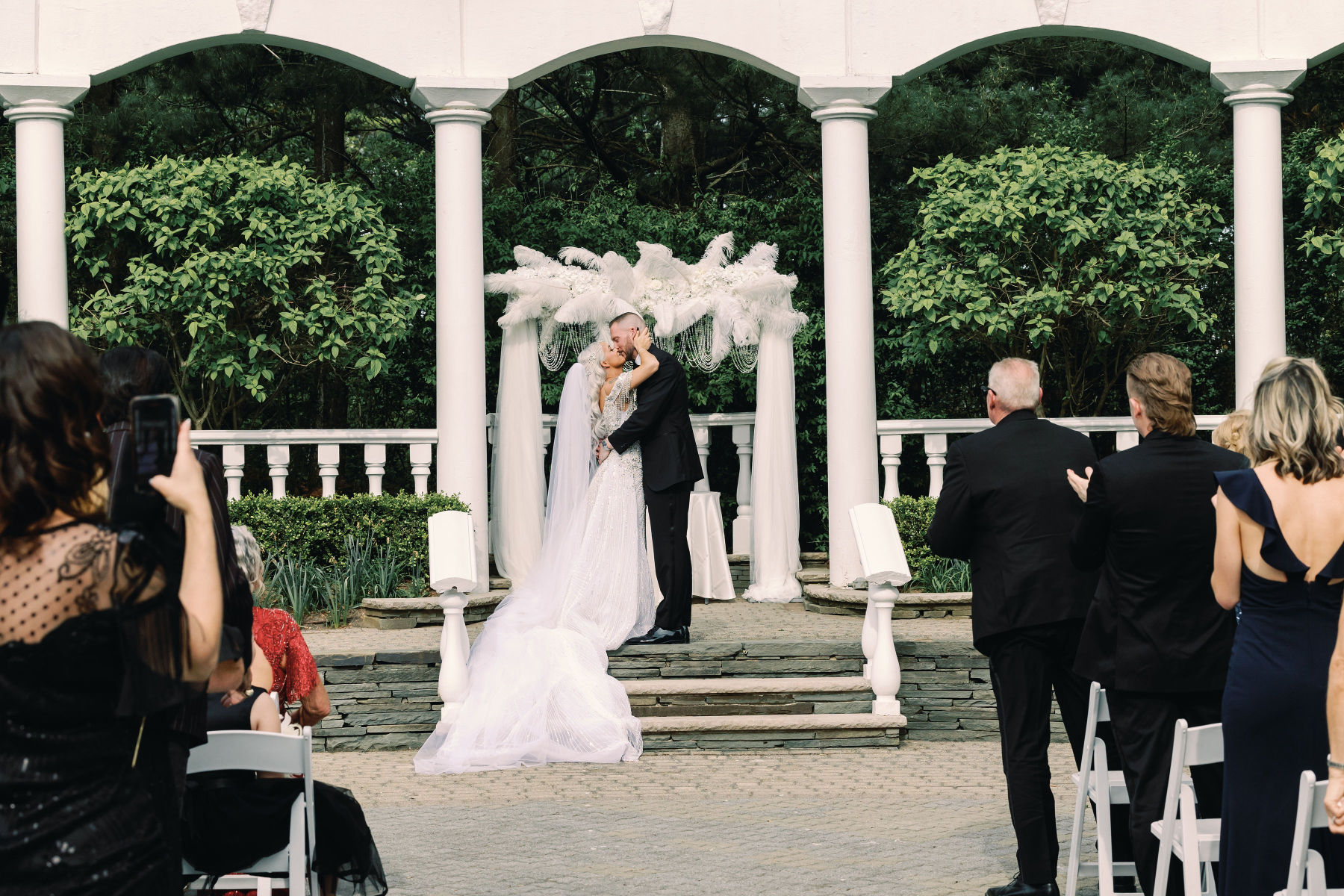 Roaring Romance: Lisamarie &amp; James' Gatsby-Inspired Wedding at Addison Park  photo