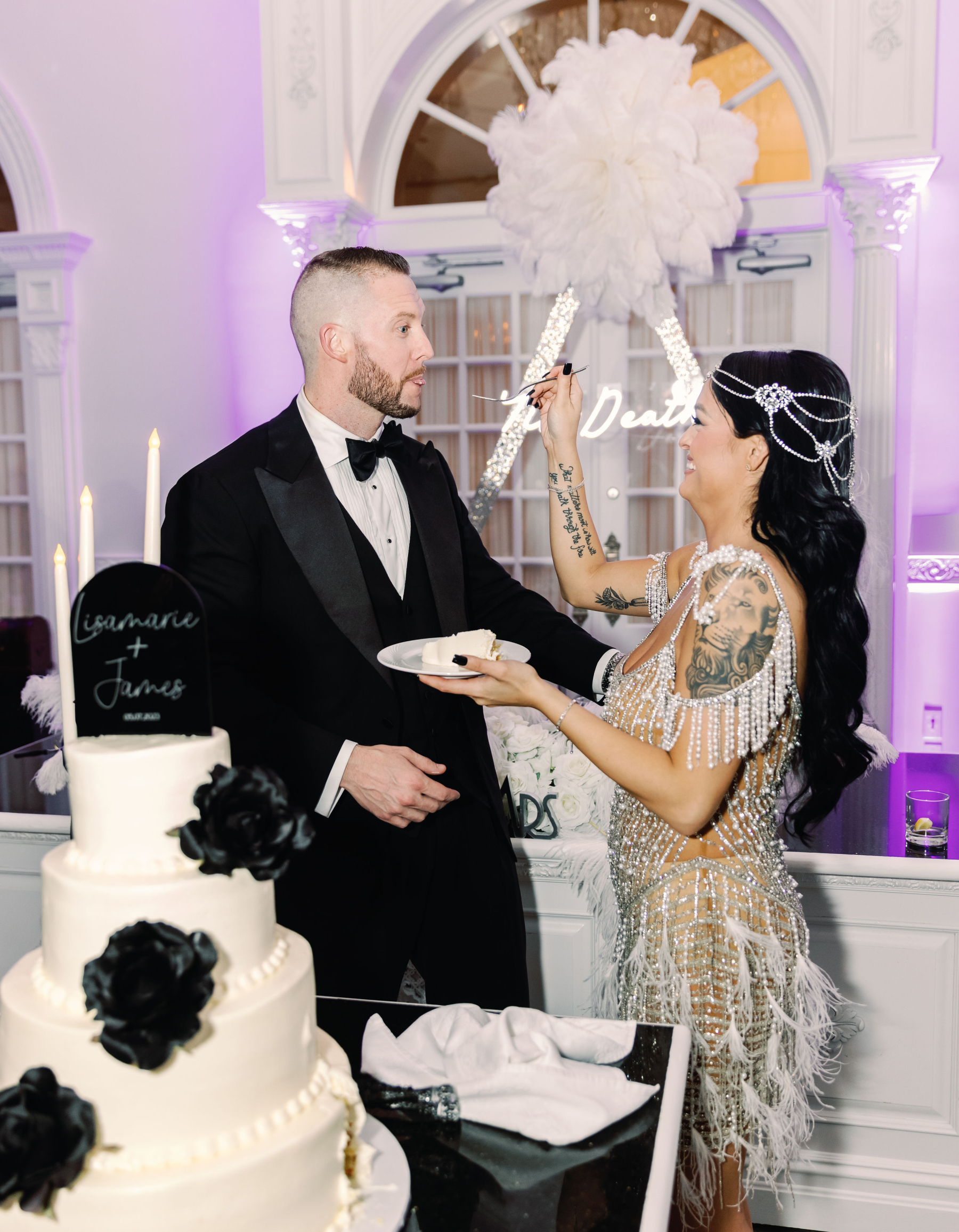 Roaring Romance: Lisamarie &amp; James' Gatsby-Inspired Wedding at Addison Park  photo