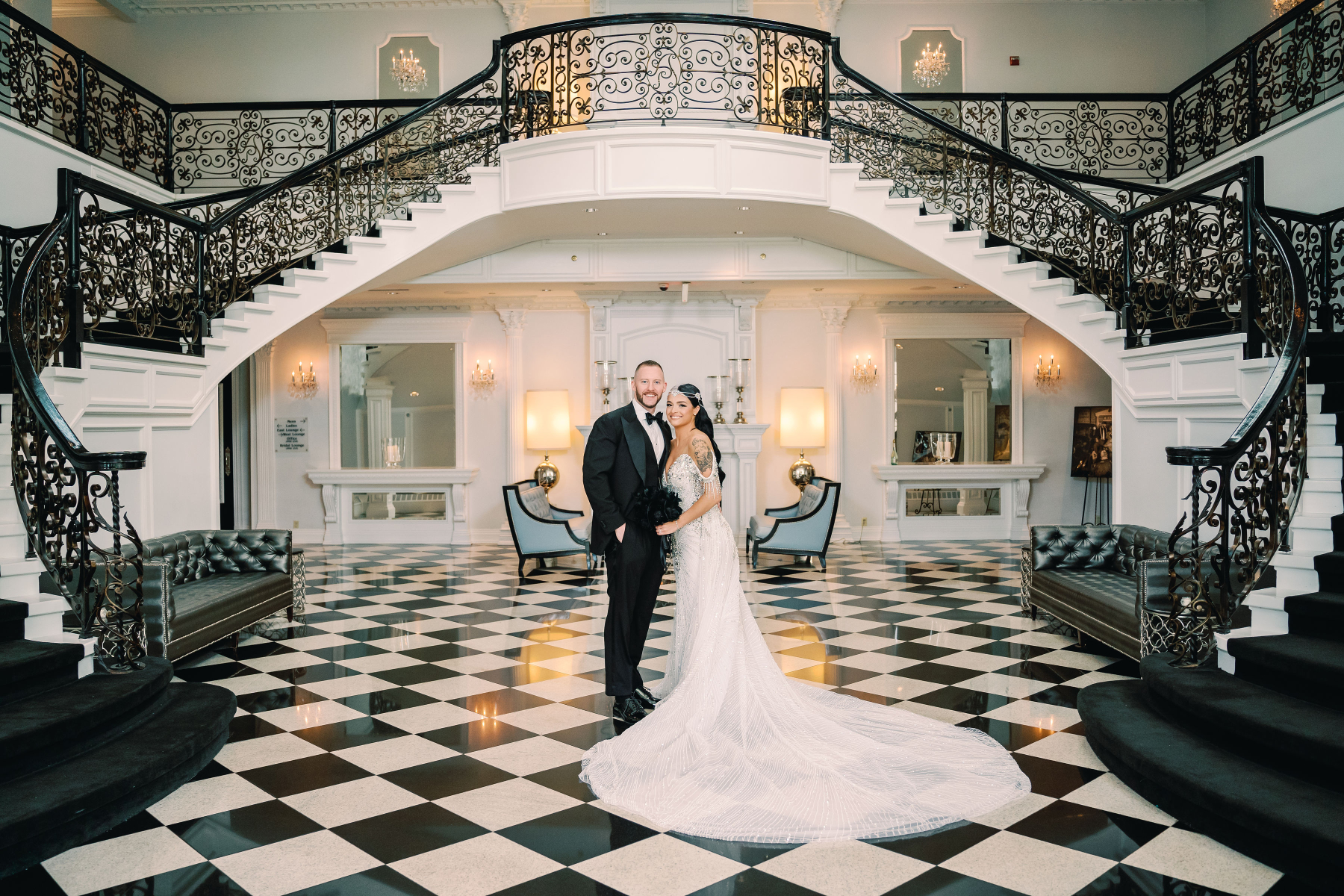 Roaring Romance: Lisamarie &amp; James' Gatsby-Inspired Wedding at Addison Park  photo