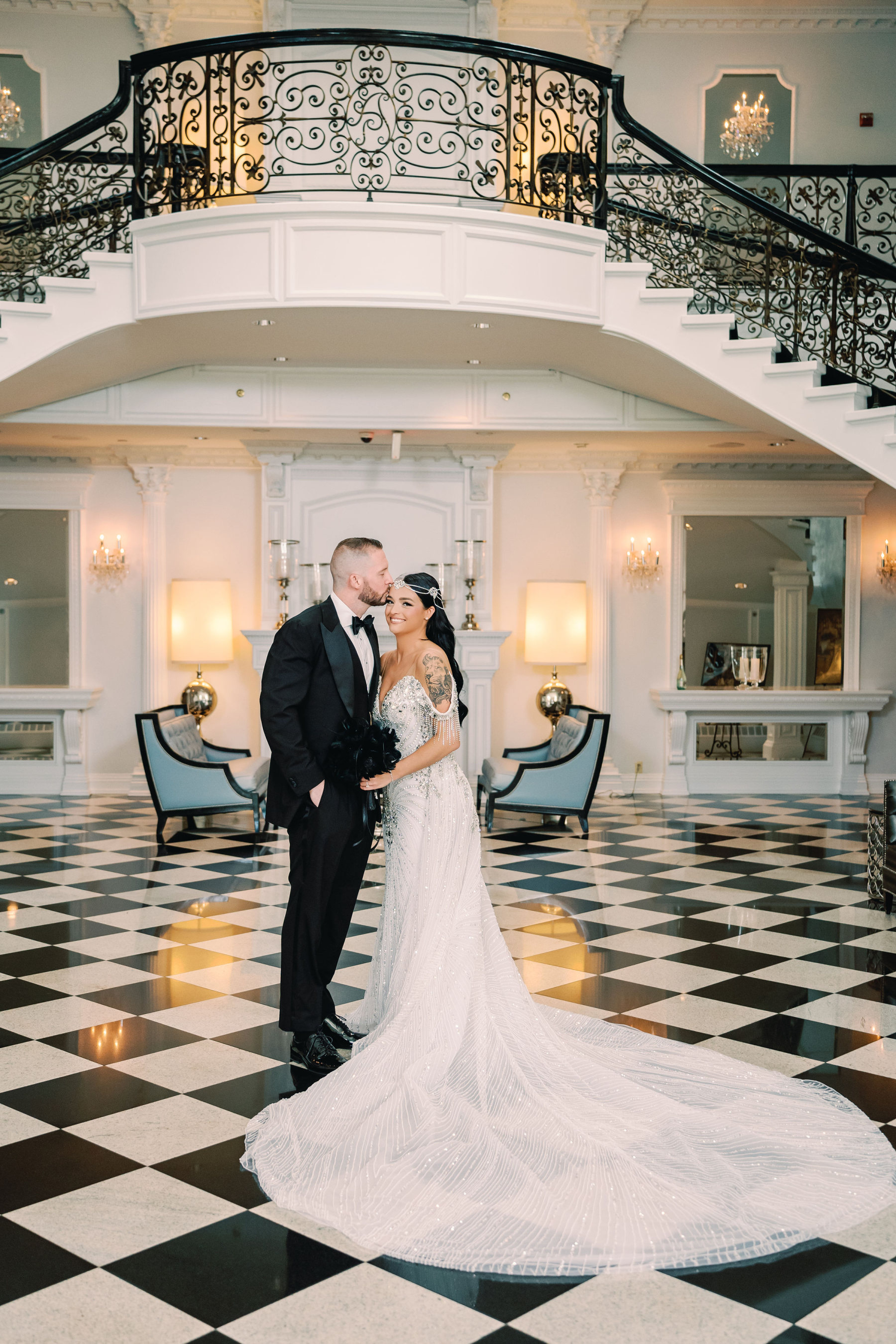 Roaring Romance: Lisamarie &amp; James' Gatsby-Inspired Wedding at Addison Park  photo