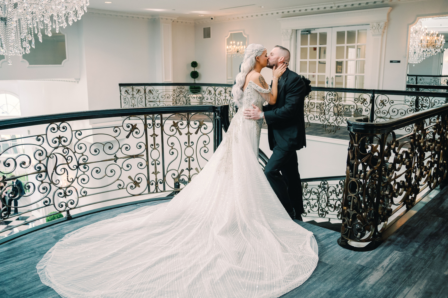 Roaring Romance: Lisamarie &amp; James' Gatsby-Inspired Wedding at Addison Park  photo