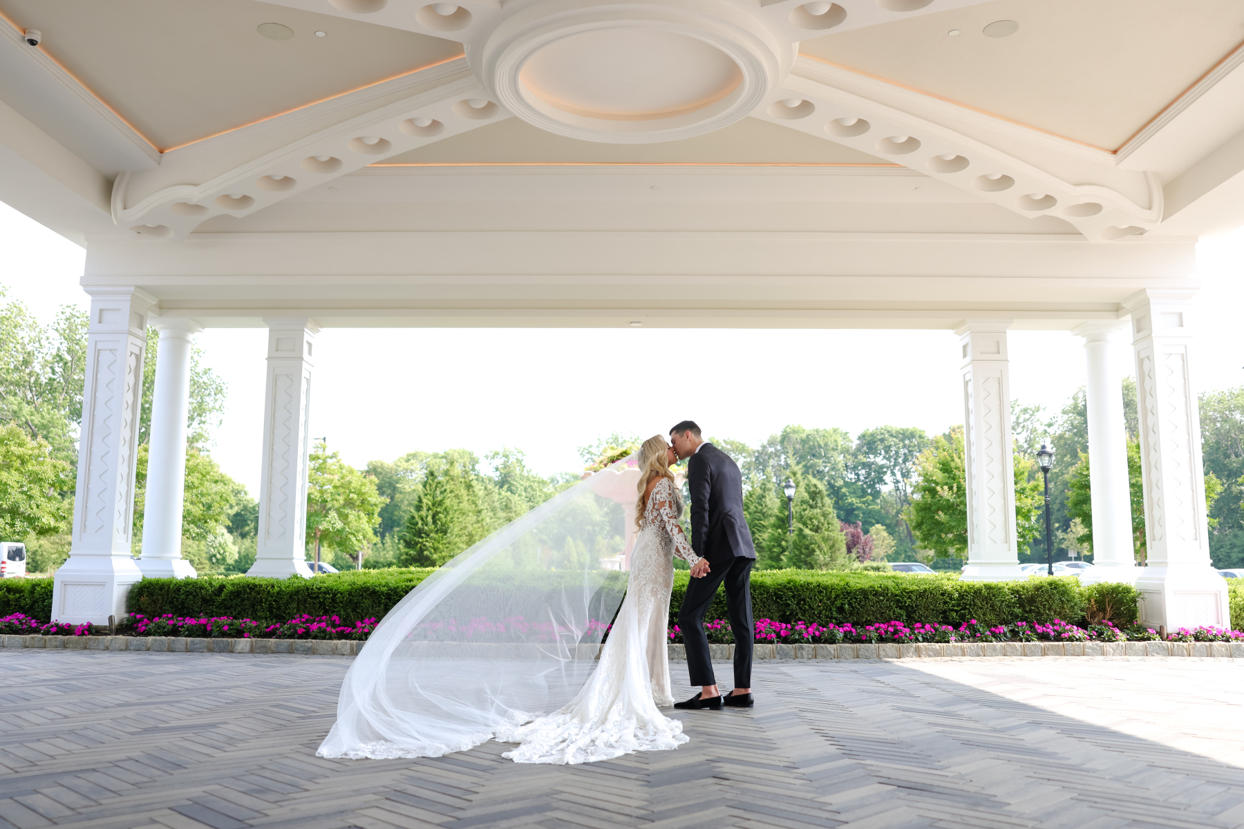 A Decade of Love Celebrated: Samantha and Michael's Grand Wedding at the Shadowbrook at Shrewsbury photo