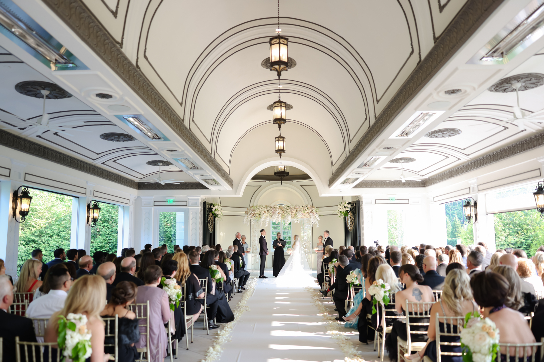 A Decade of Love Celebrated: Samantha and Michael's Grand Wedding at the Shadowbrook at Shrewsbury photo