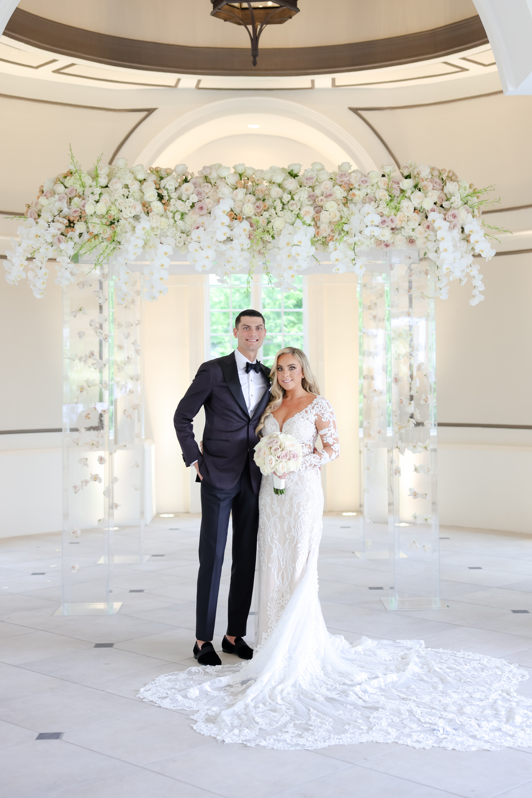 A Decade of Love Celebrated: Samantha and Michael's Grand Wedding at the Shadowbrook at Shrewsbury photo