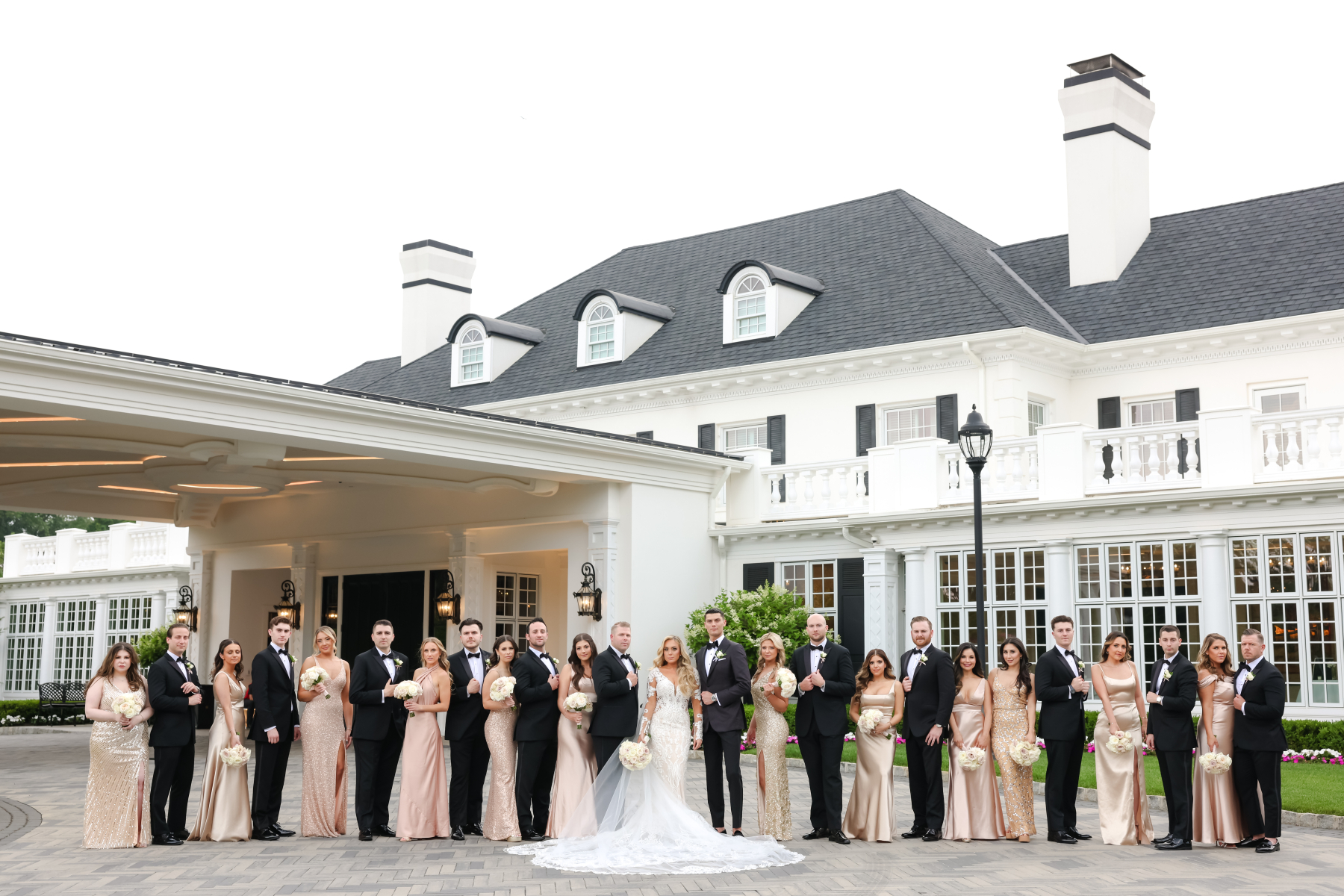 A Decade of Love Celebrated: Samantha and Michael's Grand Wedding at the Shadowbrook at Shrewsbury photo