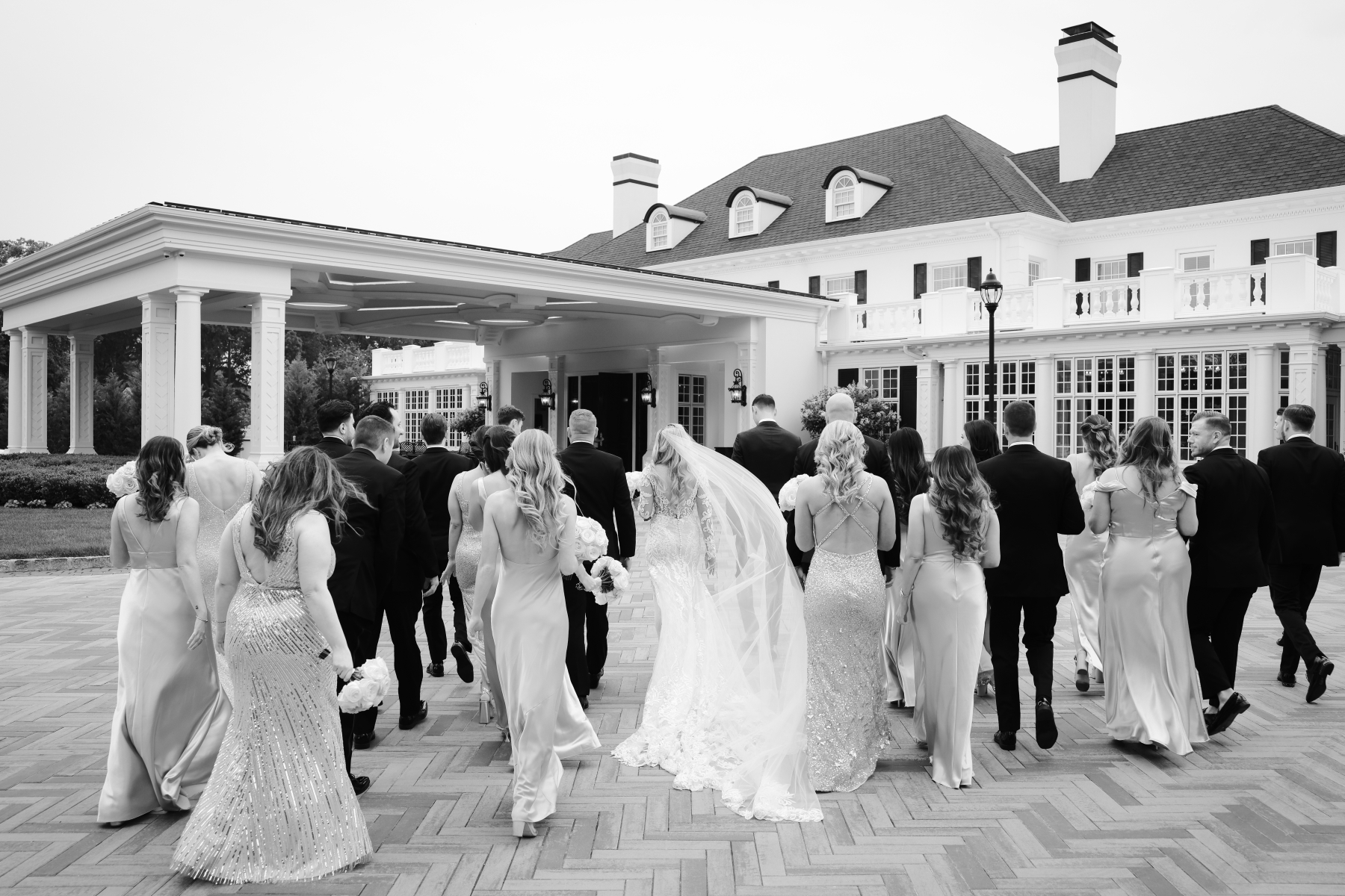 A Decade of Love Celebrated: Samantha and Michael's Grand Wedding at the Shadowbrook at Shrewsbury photo