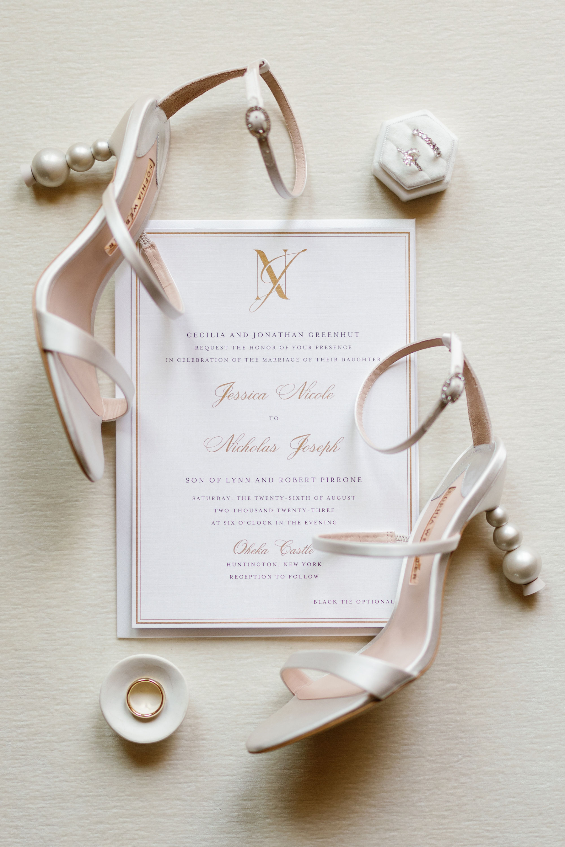 Destined at Oheka Castle: Jessica &amp; Nick's Tale of Timeless Romance photo