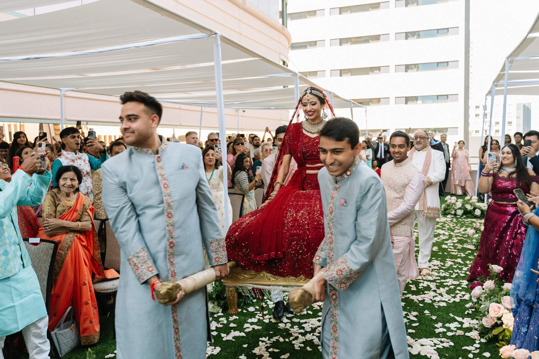 Wedded Bliss by the Beach: Shikha and Jigar's Grand Celebration at Westin Long Beach photo
